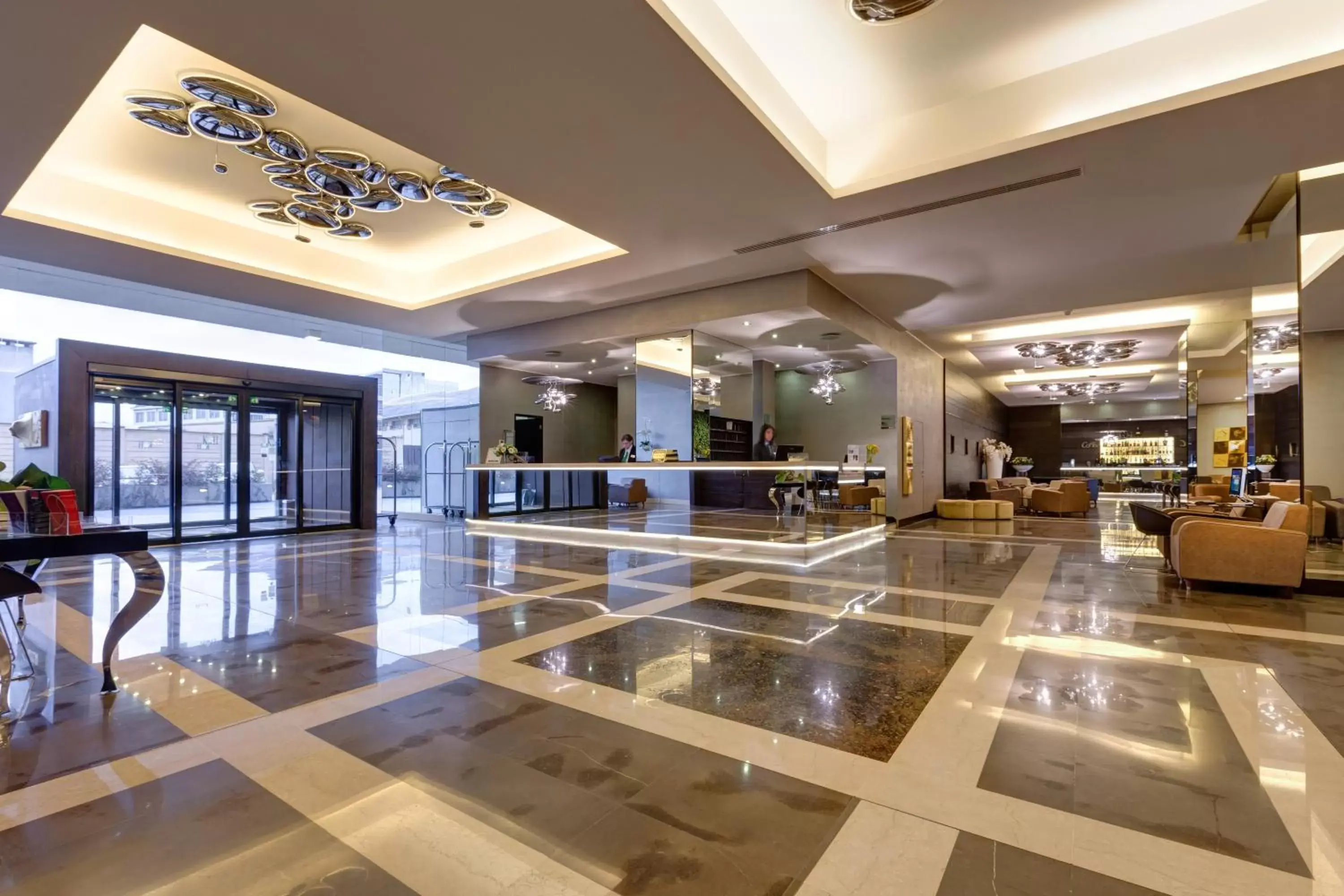 Lobby or reception in Klima Hotel Milano Fiere Lobby or reception in Klima Hotel Milano Fiere