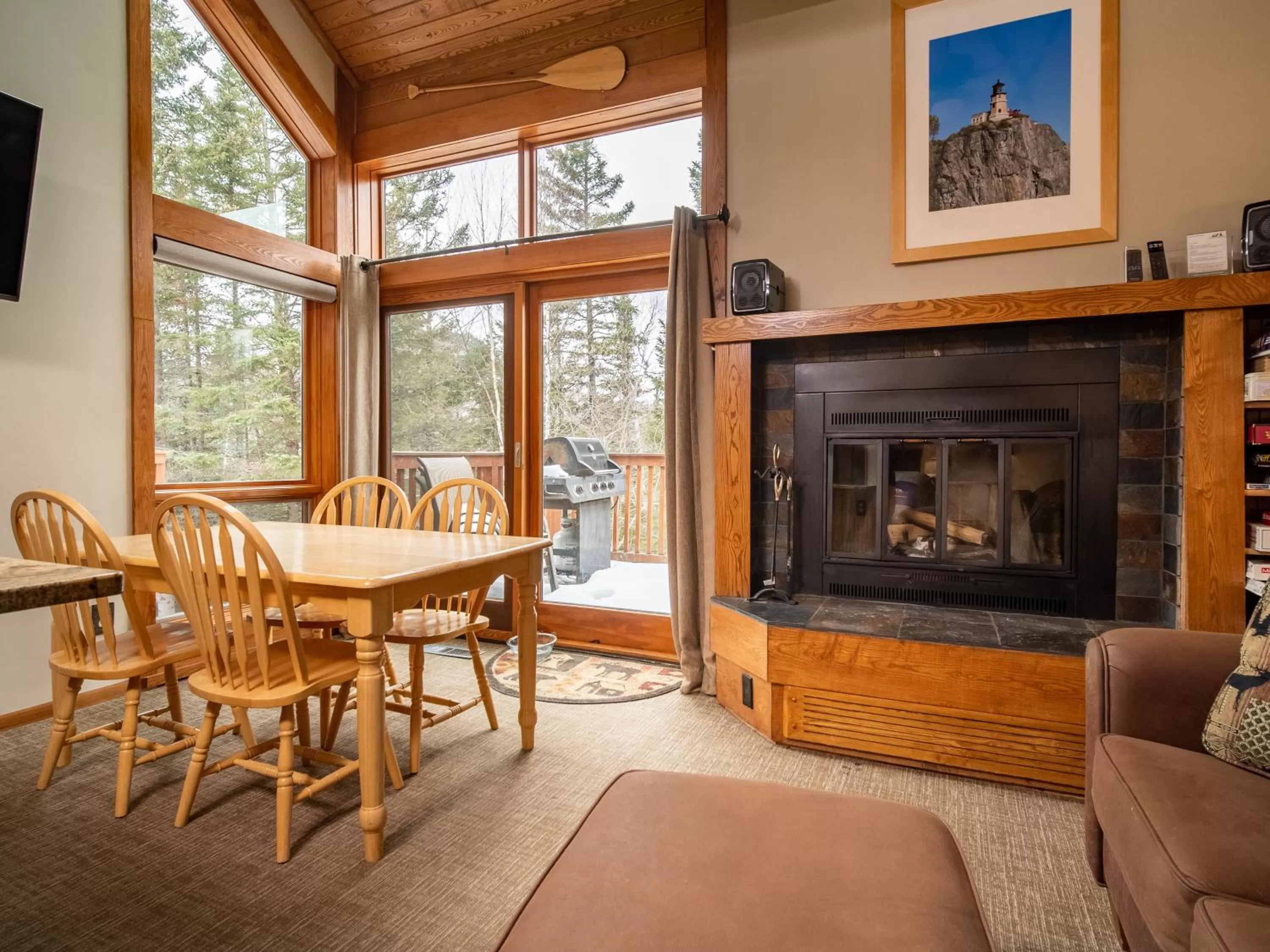 Dining area in Caribou Highlands Lodge