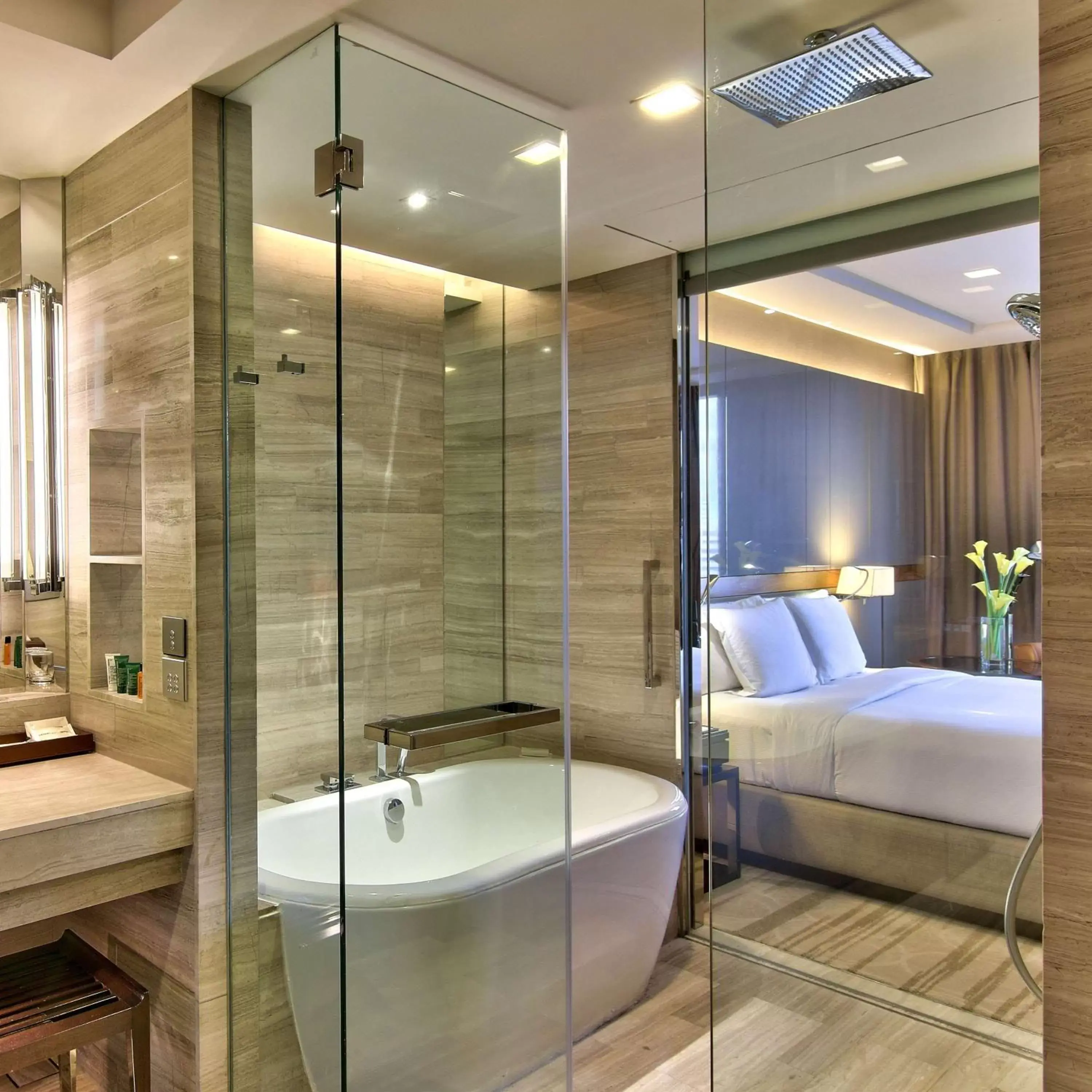Bathroom in Hilton Sukhumvit Bangkok