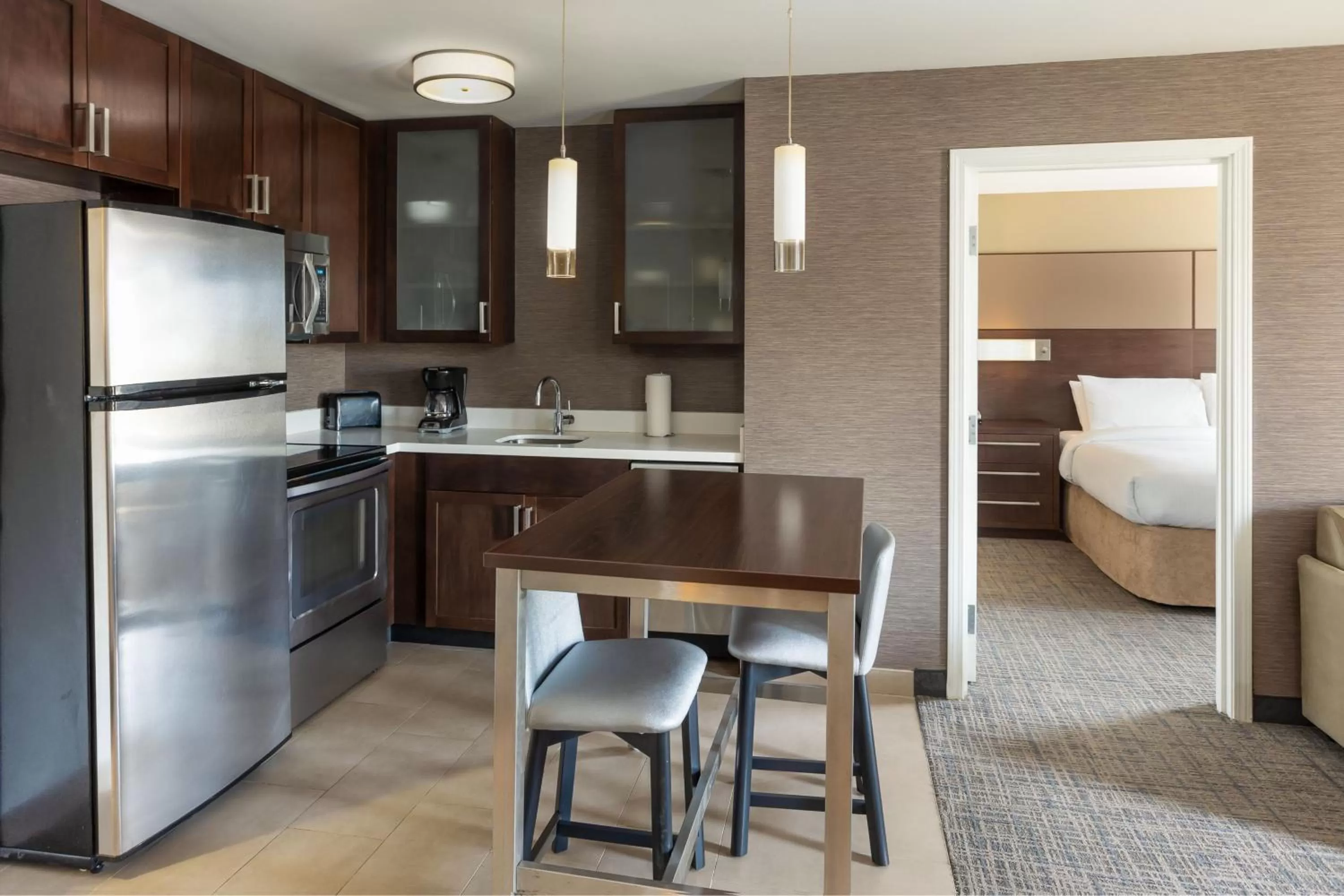 Bedroom, Bed in Residence Inn Largo Medical Center Drive