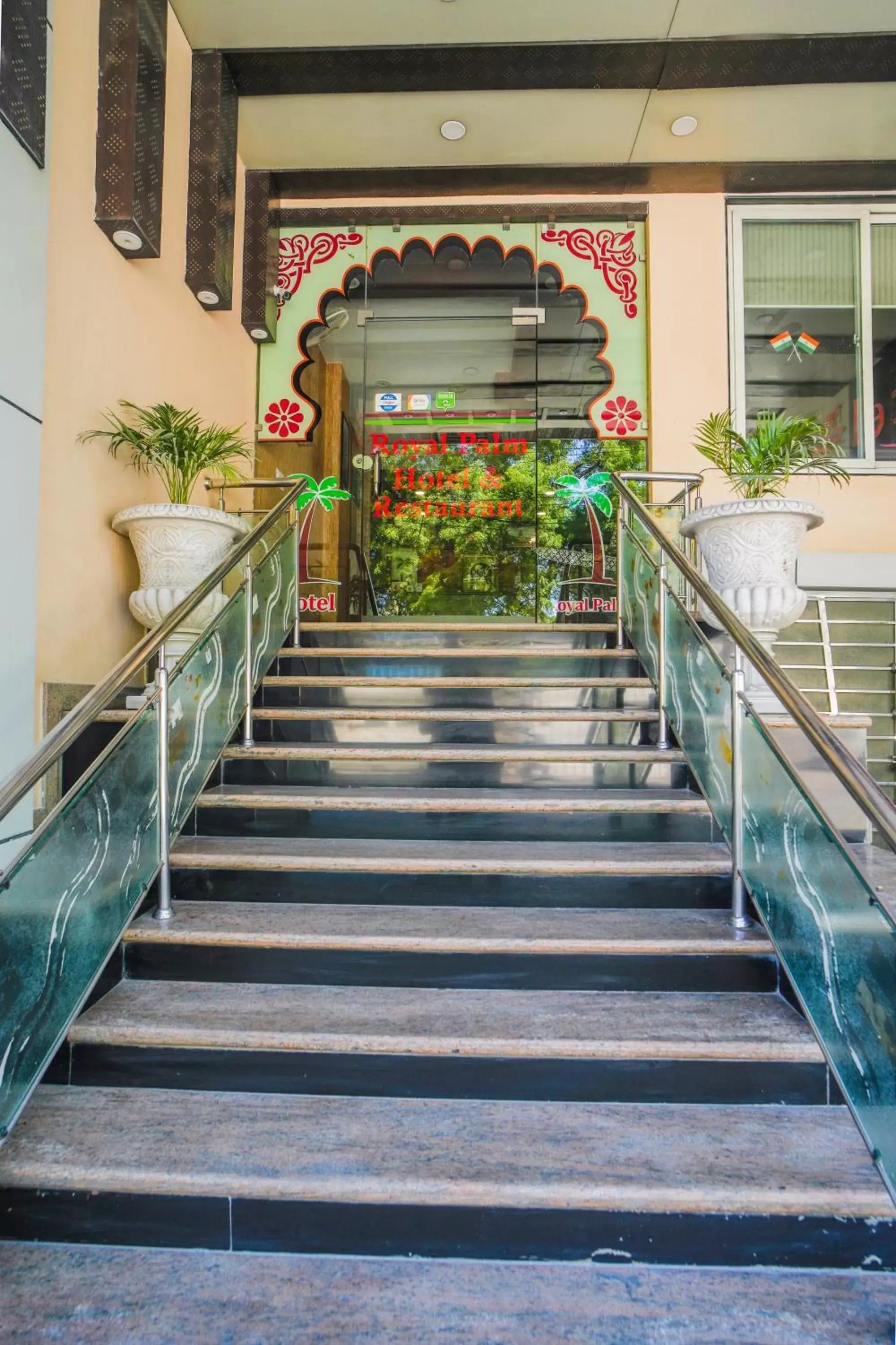 Facade/entrance in Hotel Royal Palm - A Budget Hotel in Udaipur