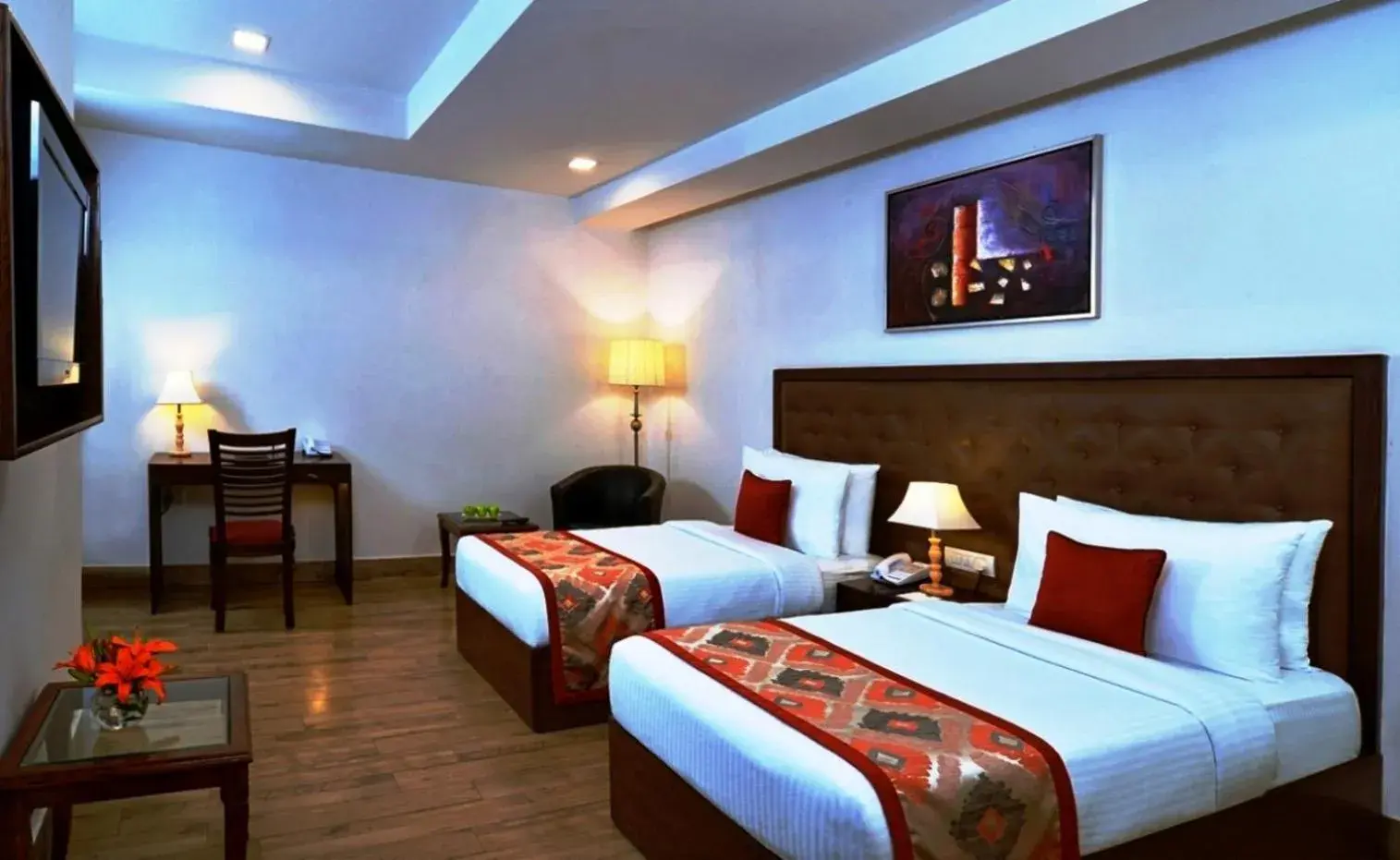 Other, Bed in Taurus Sarovar Portico Other, Bed in Taurus Sarovar Portico