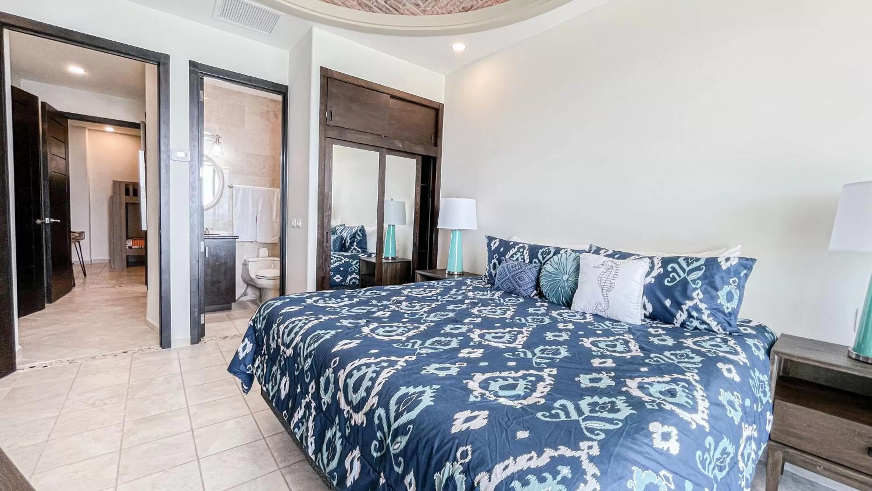 Bed in Esmeralda Beach Resort