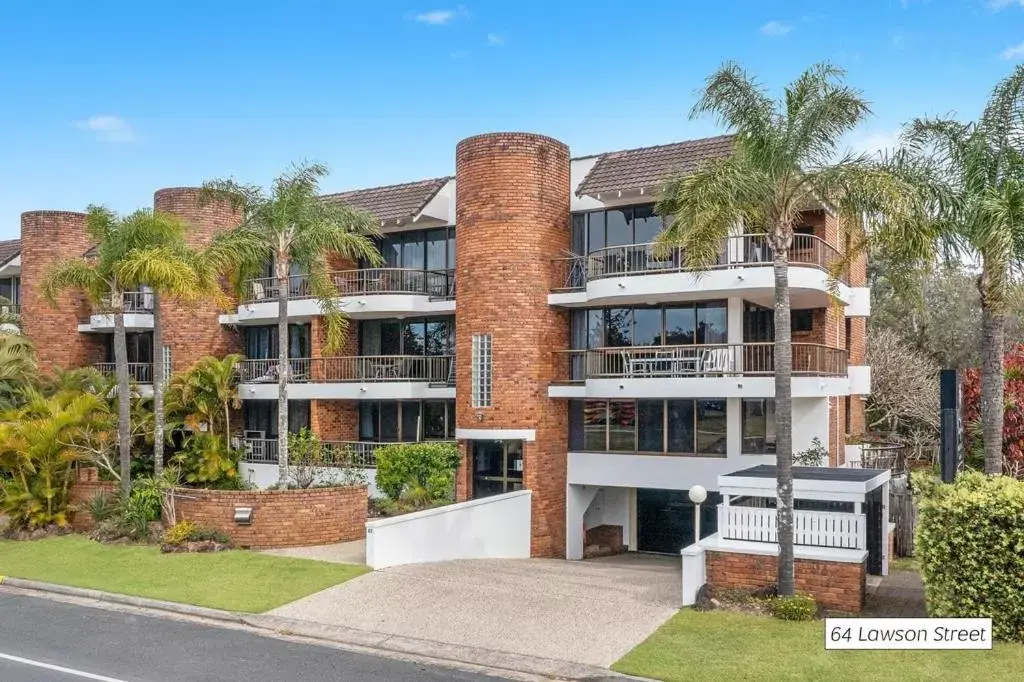 Property Building in Byron Pacific Apartments - On Clarkes Beach