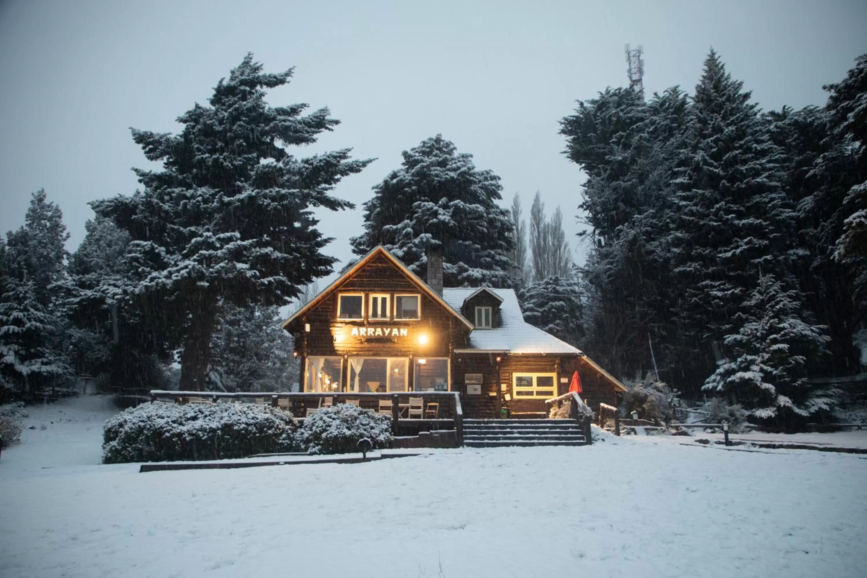 Property building in Arrayan Lake View Mountain Lodge & Casa De Te Arrayan