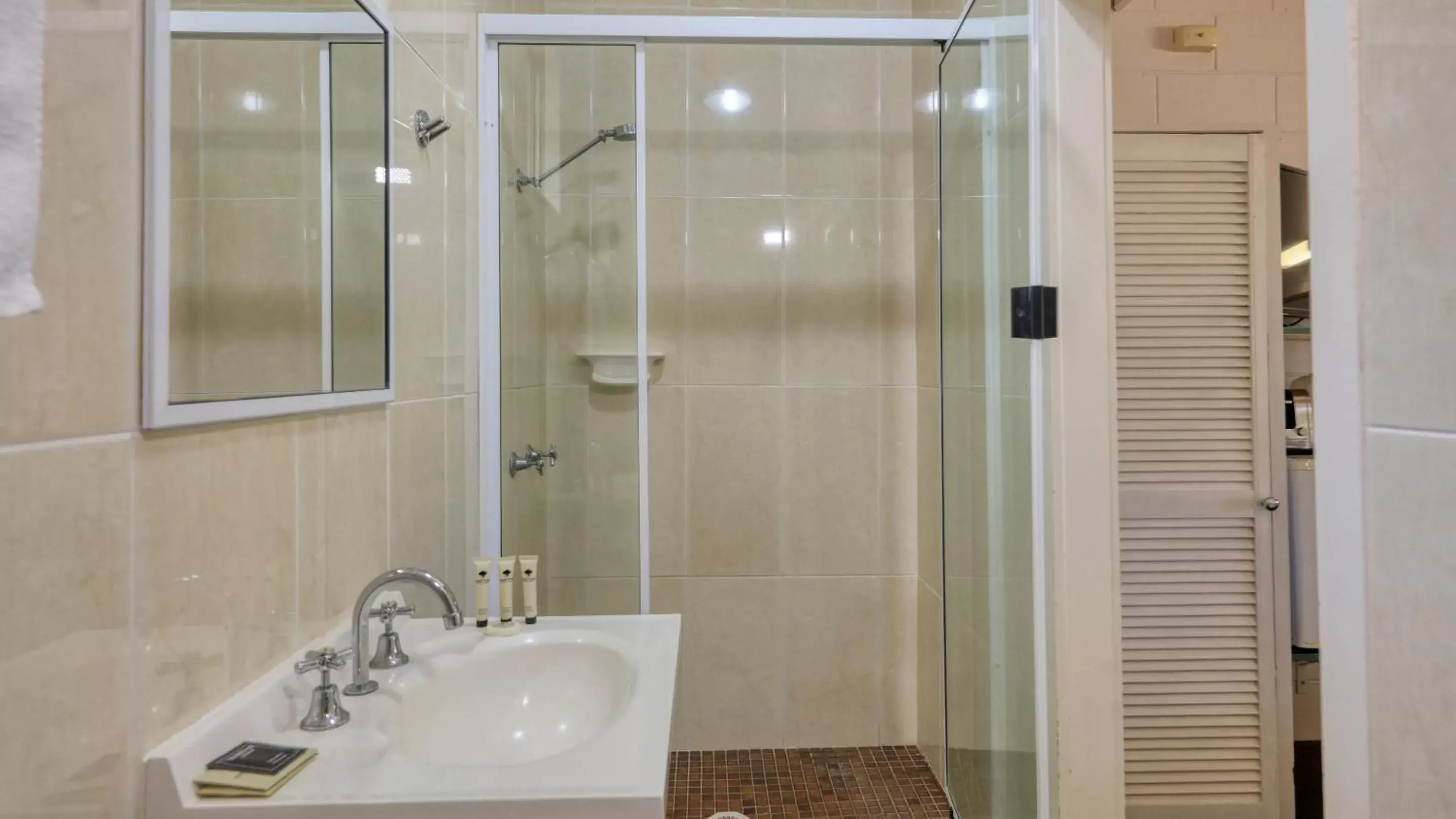Shower, Bathroom in Castlereagh Lodge Motel