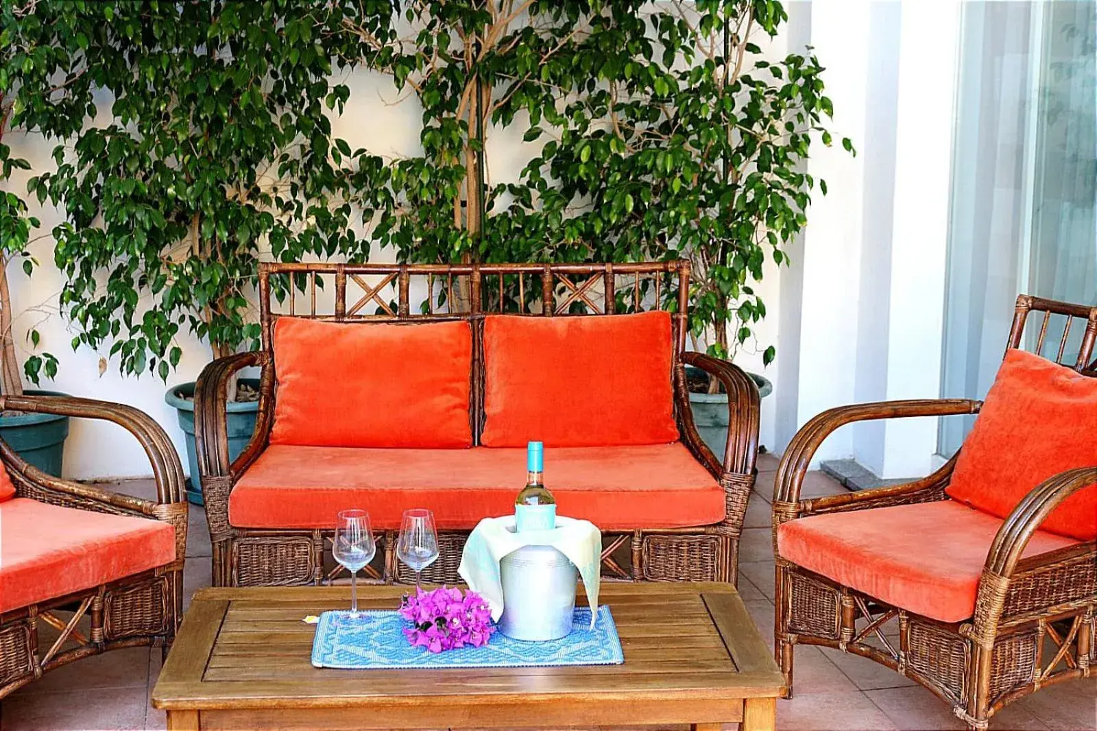 Balcony/Terrace, Seating Area in Hotel Rosa dei Venti