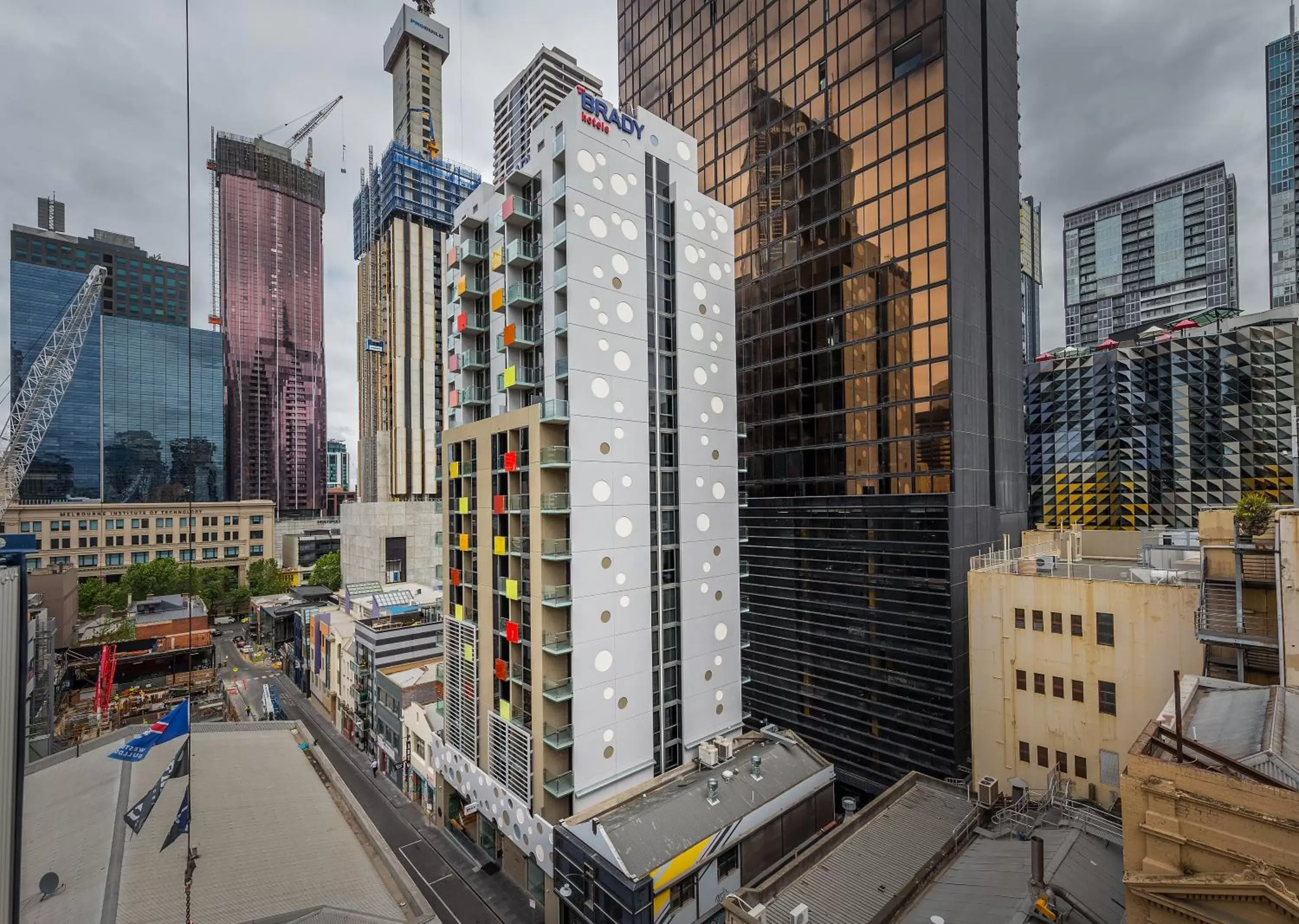 Facade/entrance in Brady Hotels Central Melbourne