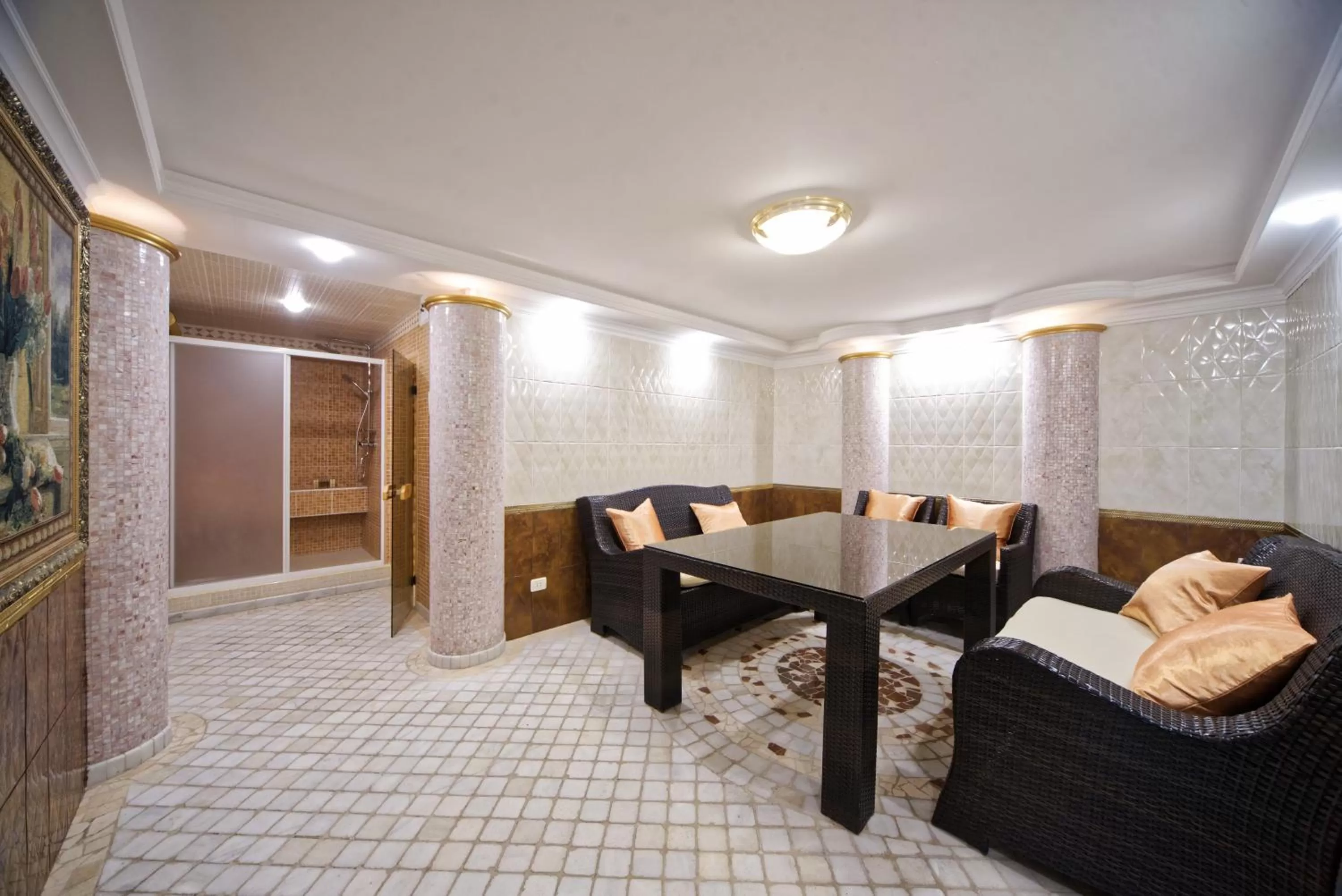 Sauna in Villa Le Premier - Maestro