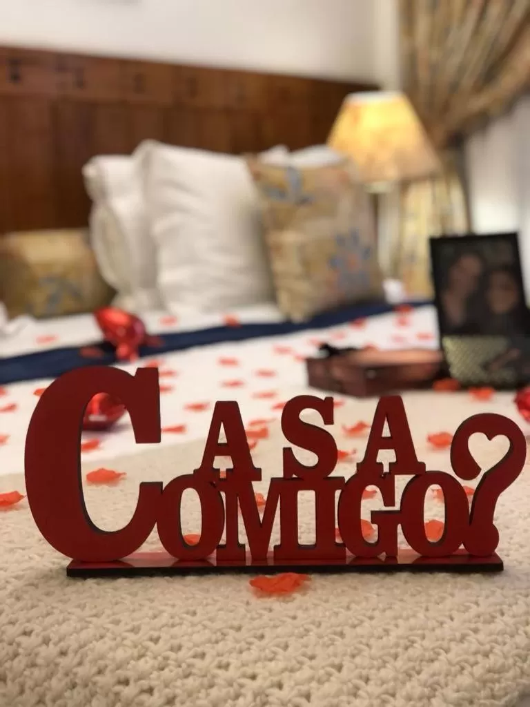 Decorative detail, Bed in Pousada das Lavandas