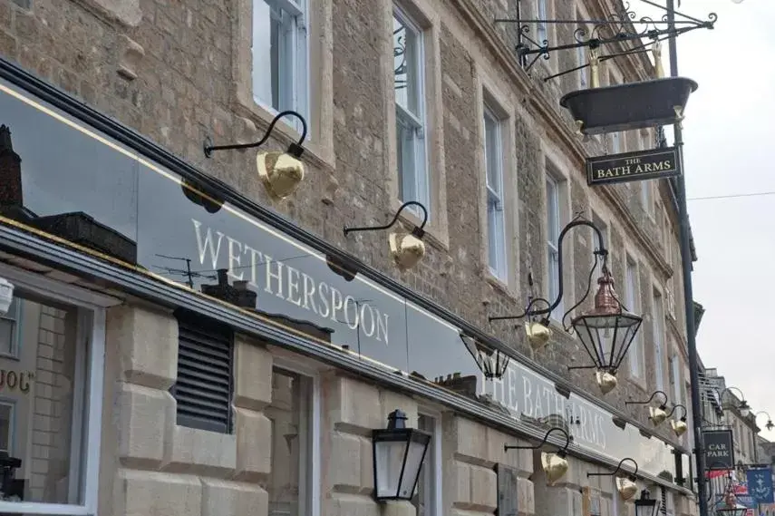 Property logo or sign, Property Building in The Bath Arms Wetherspoon