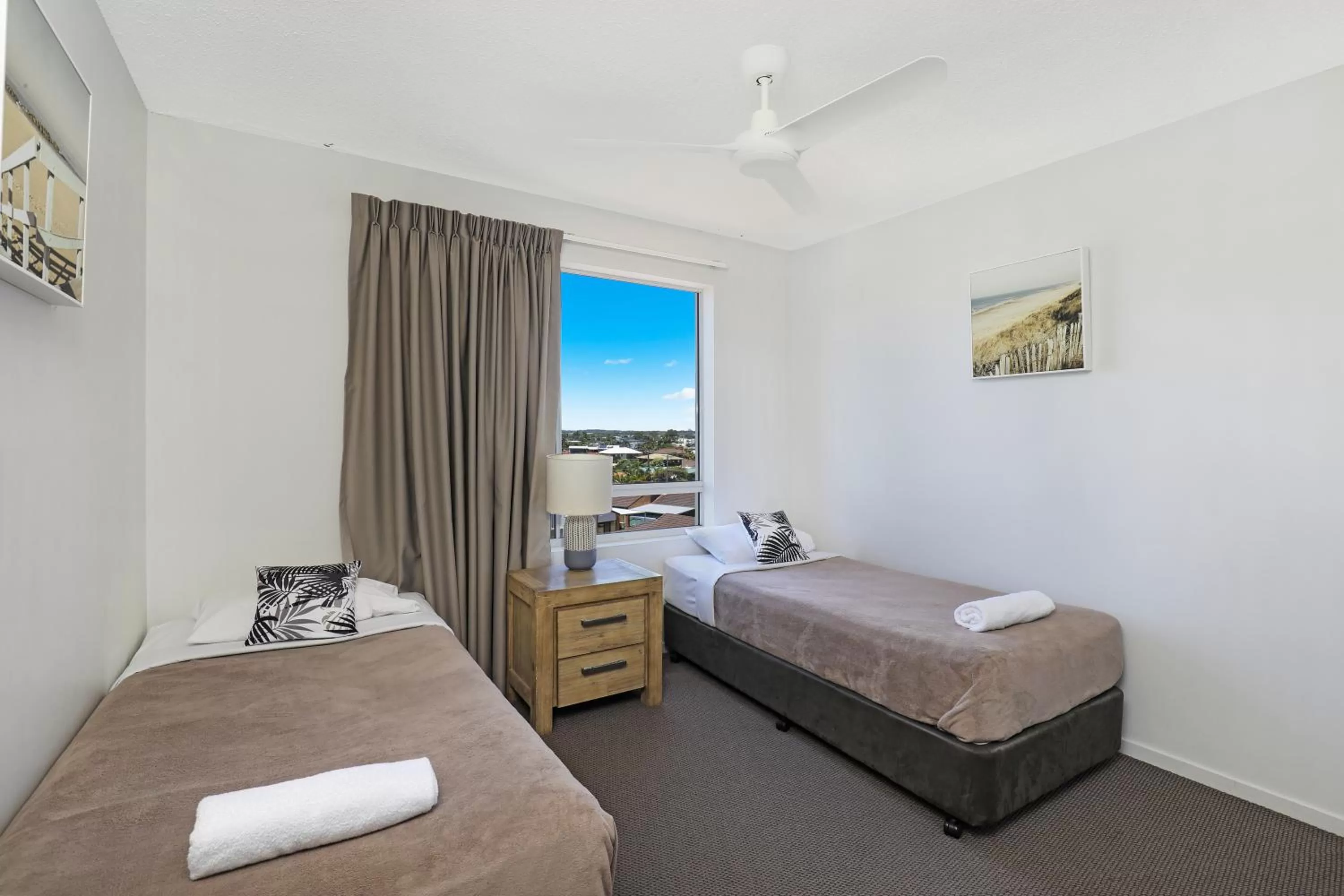 Bed in Beachside Resort Kawana Waters