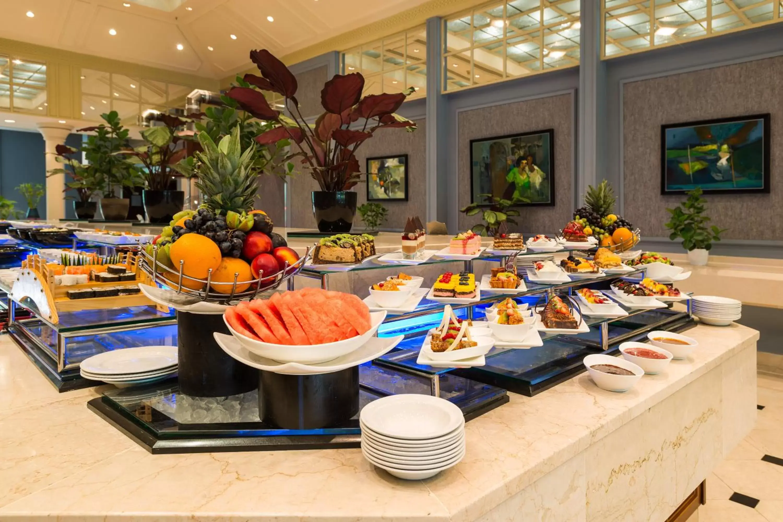 Breakfast, Food in InterContinental Almaty, an IHG Hotel