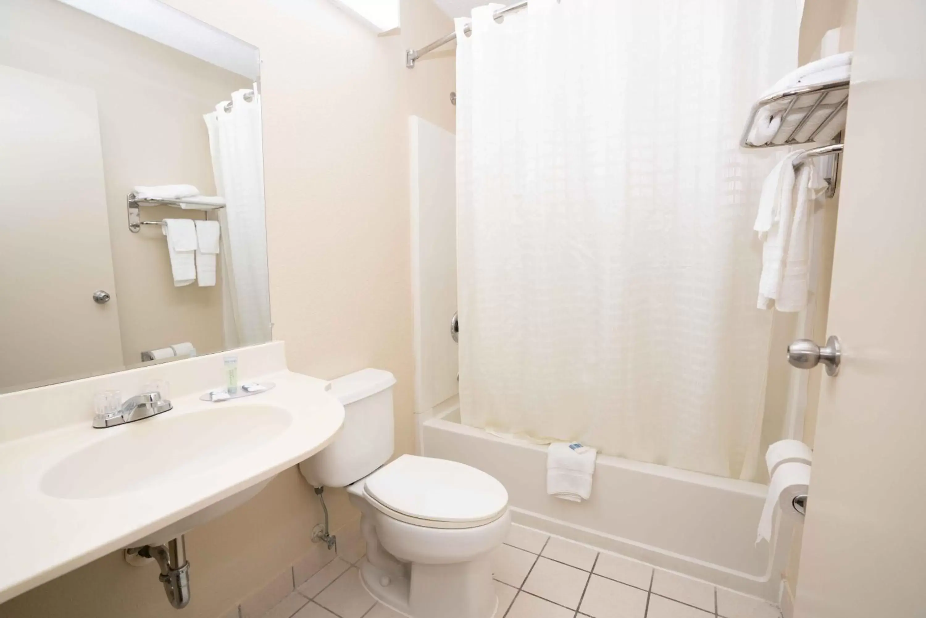 Bathroom in Regency Inn & Suites DFW