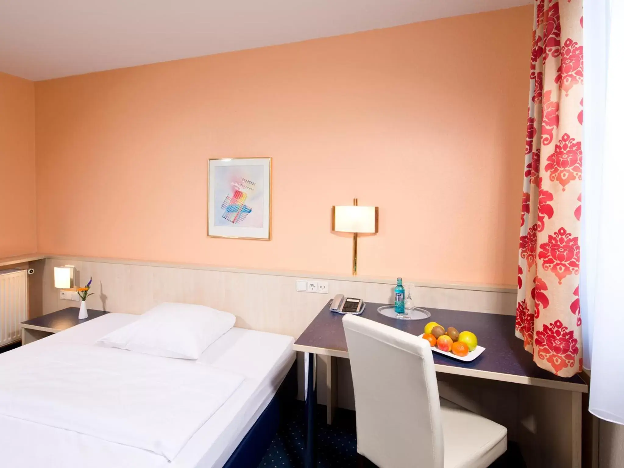 Photo of the whole room, Bed in ACHAT Hotel Leipzig Messe