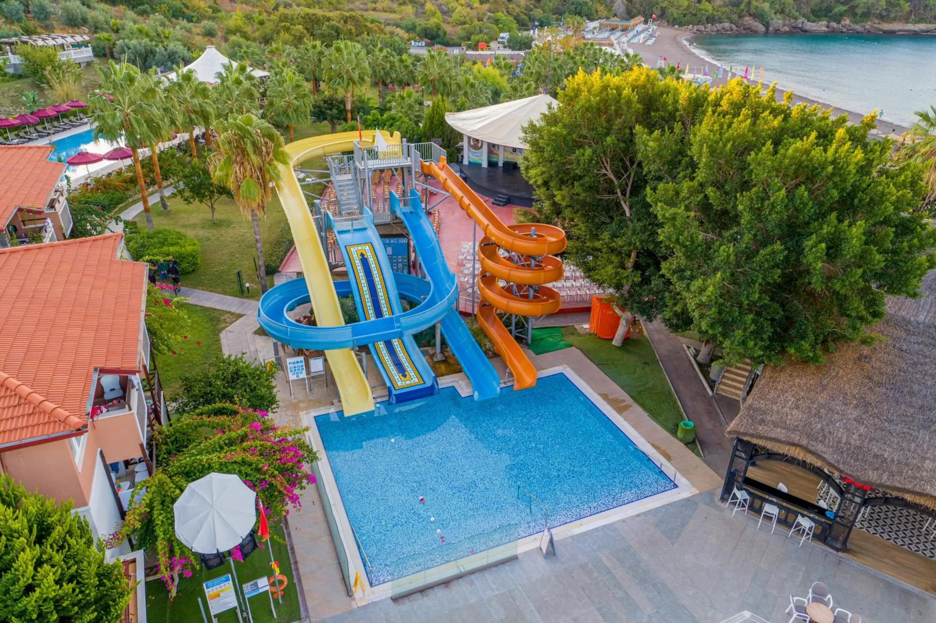 Aqua park, Water Park in Justiniano Deluxe Resort