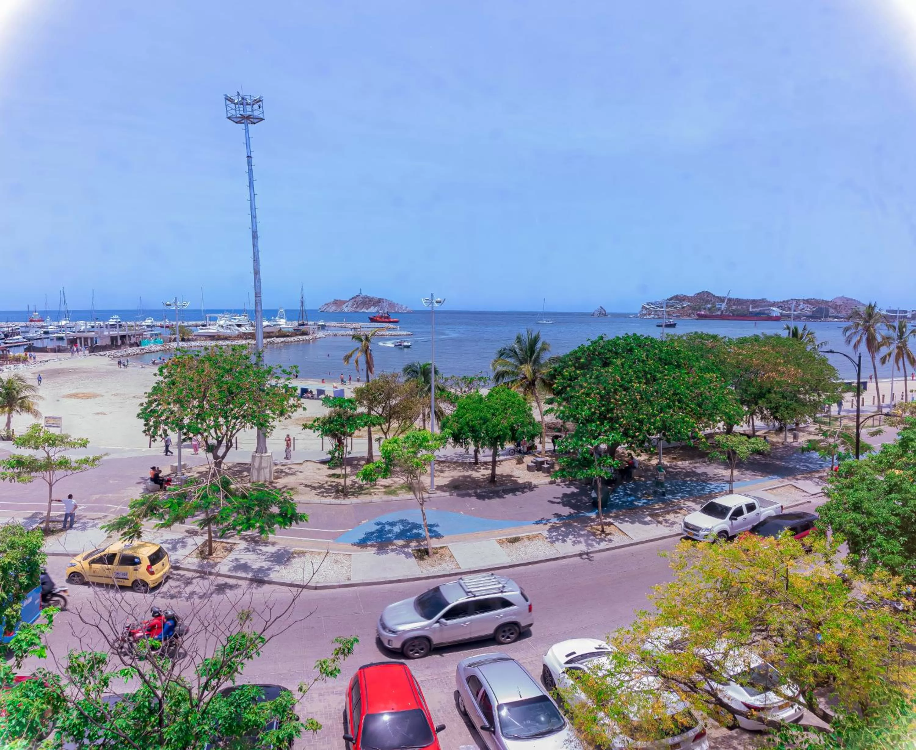 Beach in HOTEL SOL INN SANTA Marta