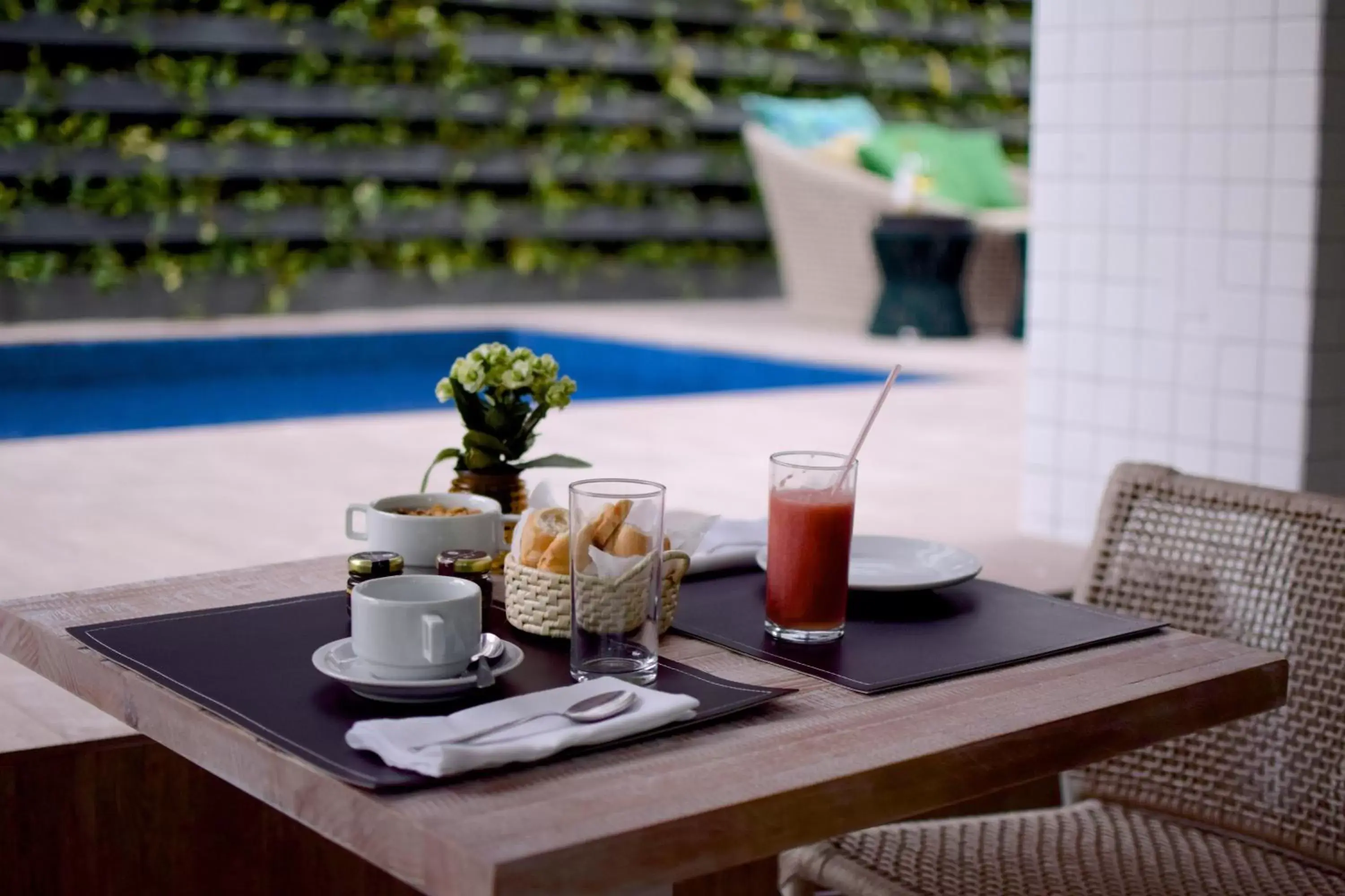 Balcony/Terrace, Swimming Pool in Porto Kaeté Hotel