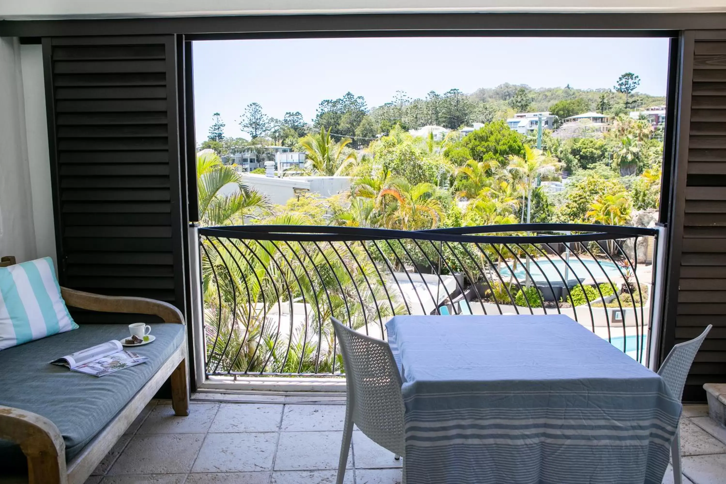 Balcony/Terrace in Noosa Blue Resort