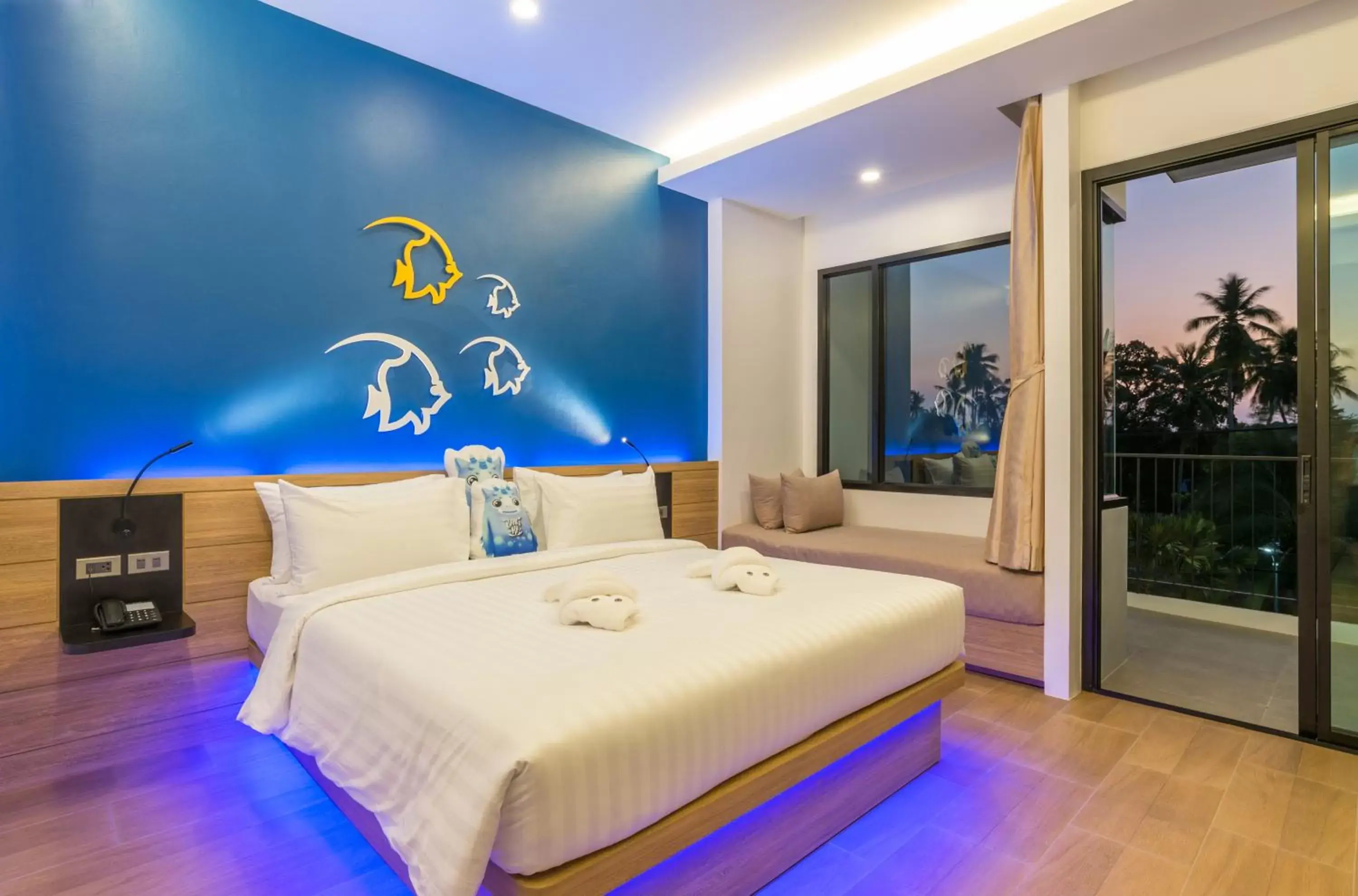 Bedroom, Bed in Anda Sea Tales Resort-SHA Plus Bedroom, Bed in Anda Sea Tales Resort-SHA Plus