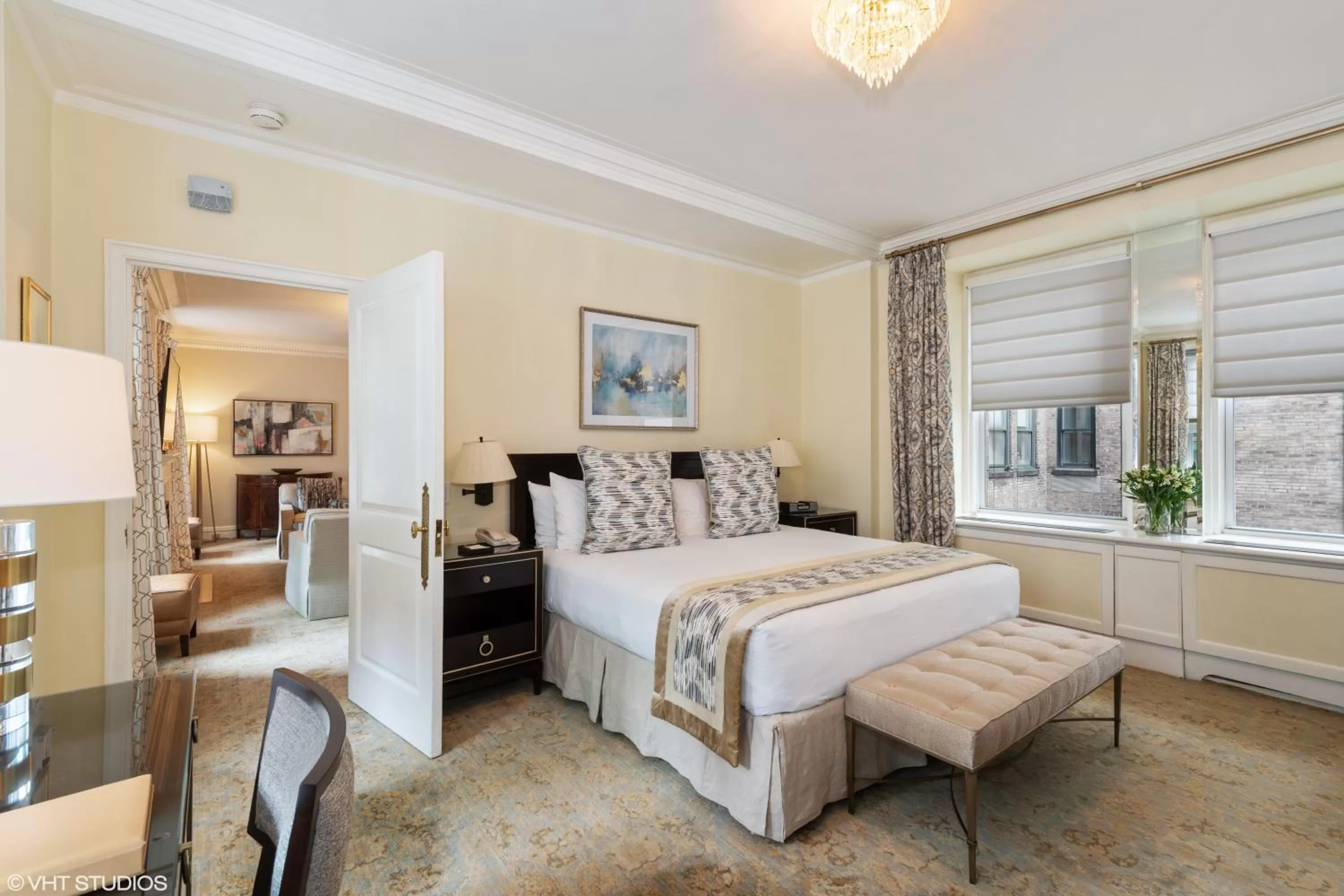 Bed in The Sherry Netherland