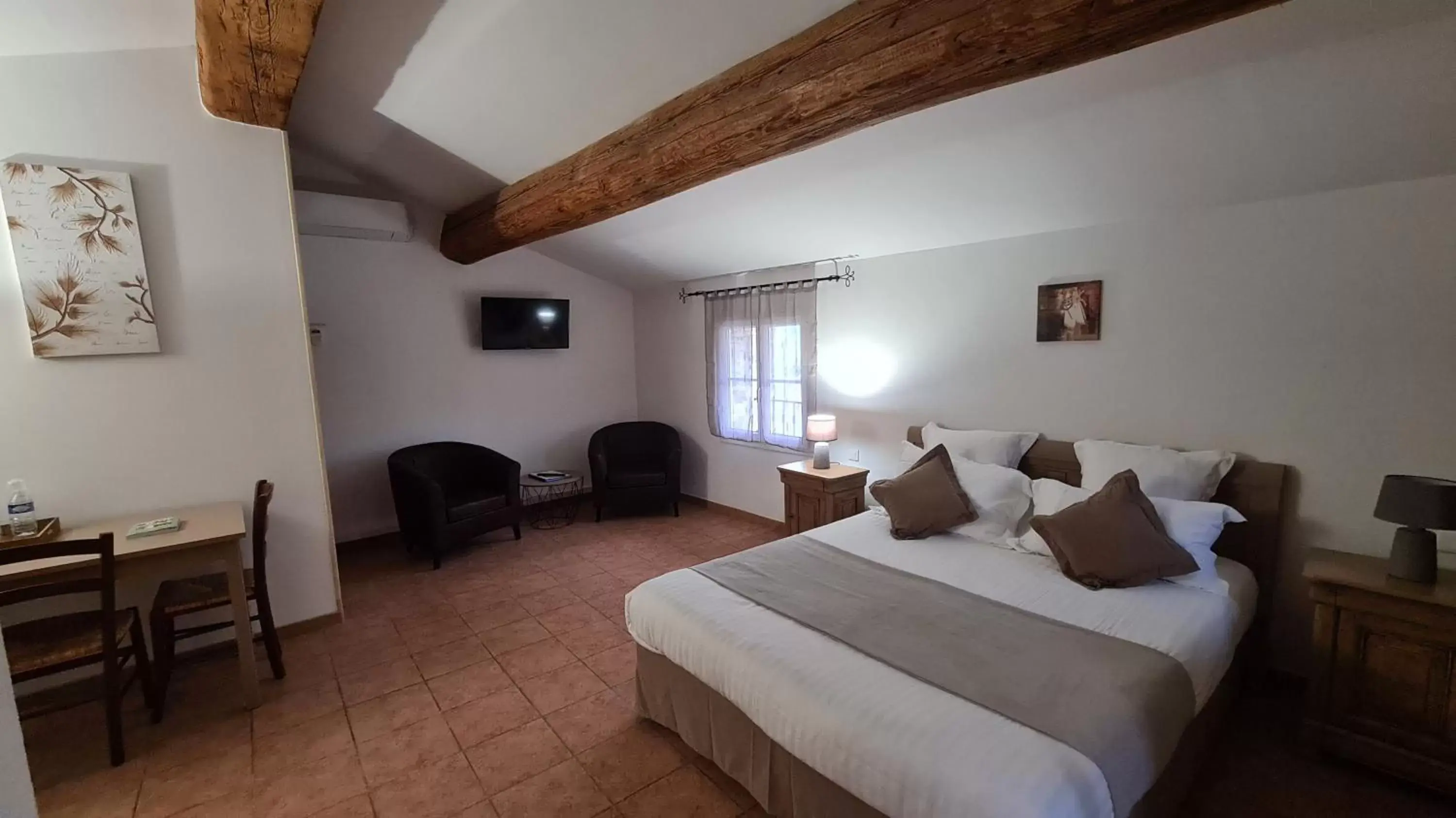 Bedroom, Bed in La Bastide Saint Bach