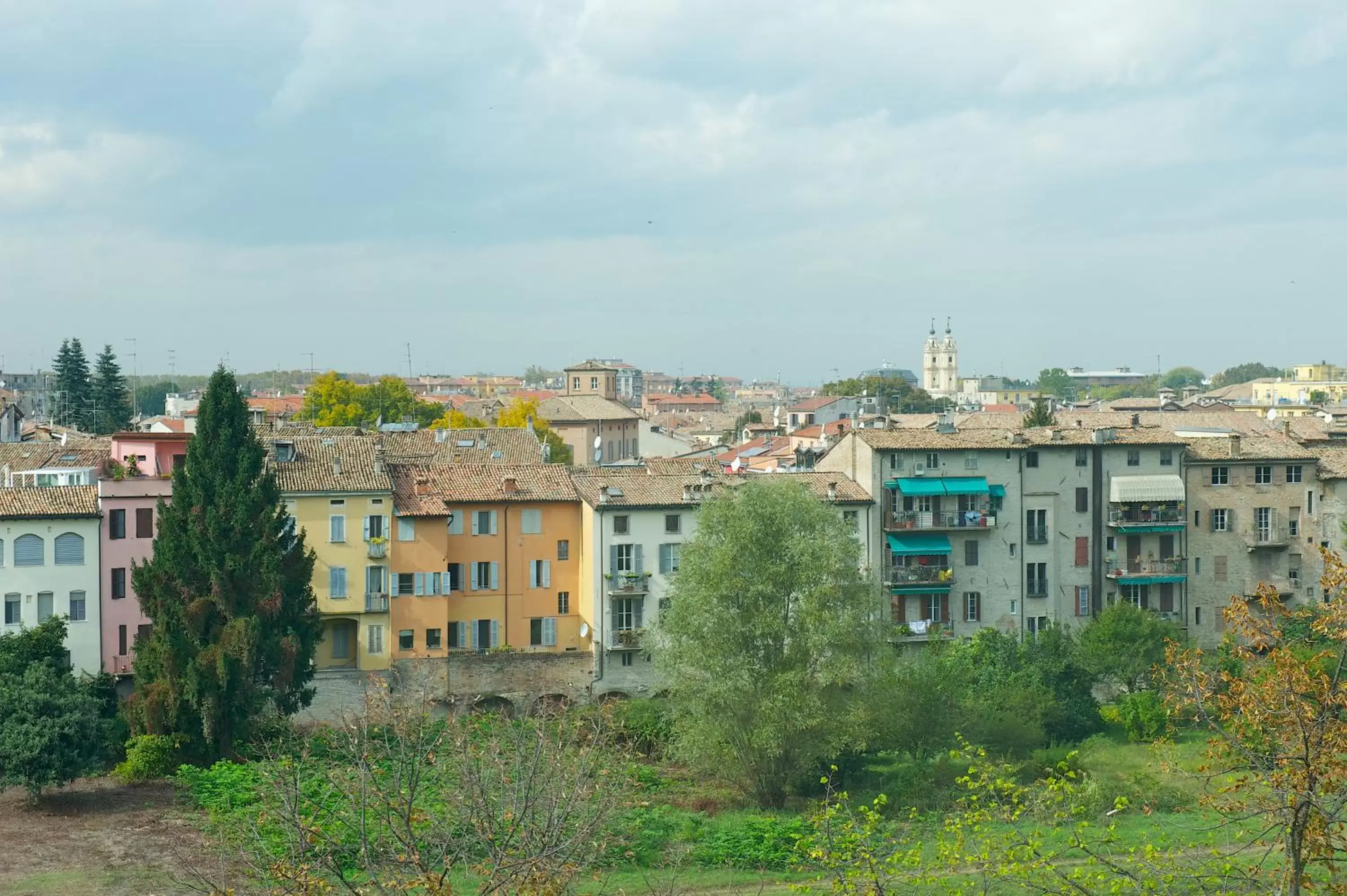 River view in Ibis Styles Parma Toscanini River view in Ibis Styles Parma Toscanini