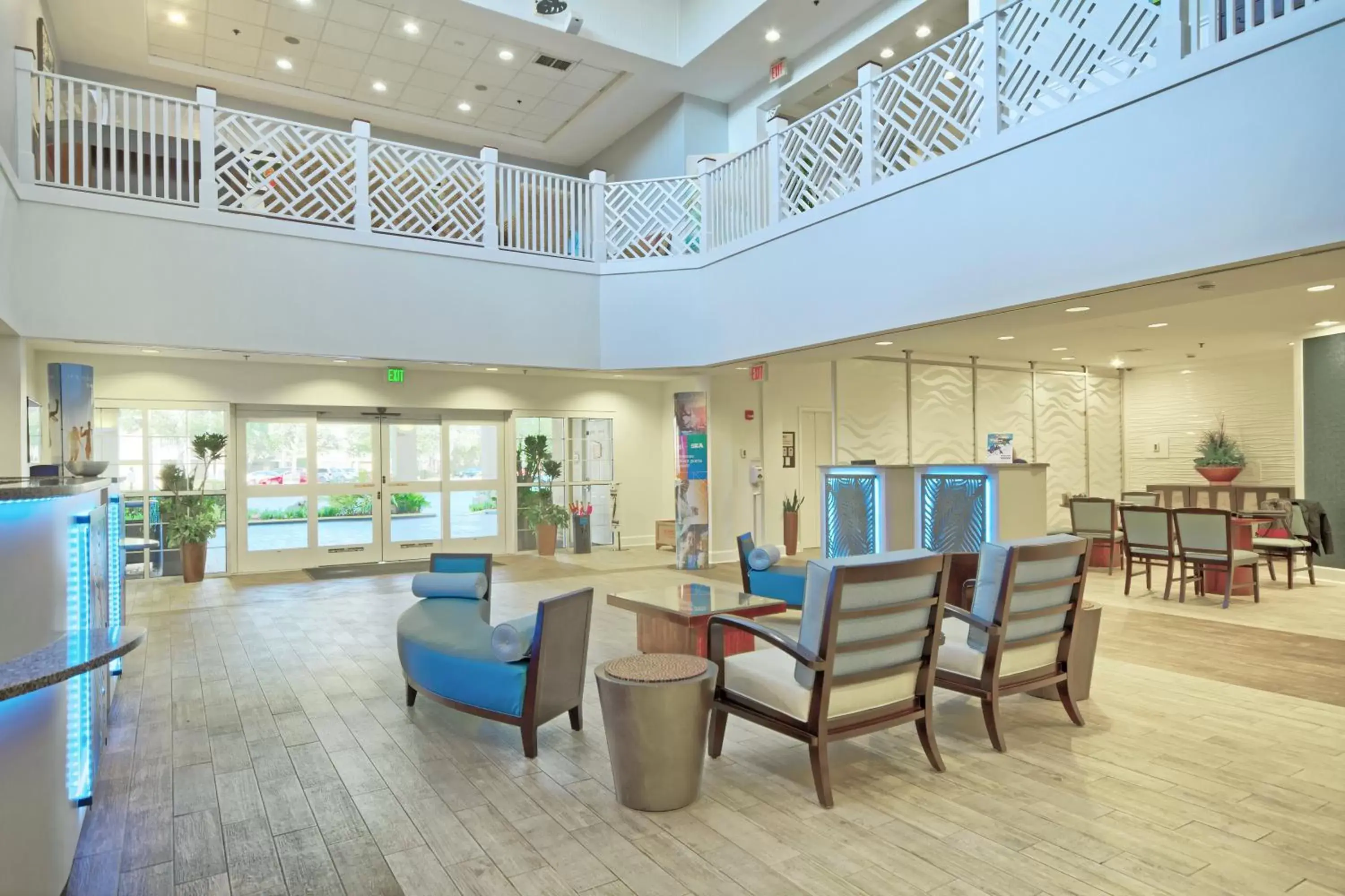 Lobby or reception, Restaurant/Places to Eat in Club Wyndham Cypress Palms