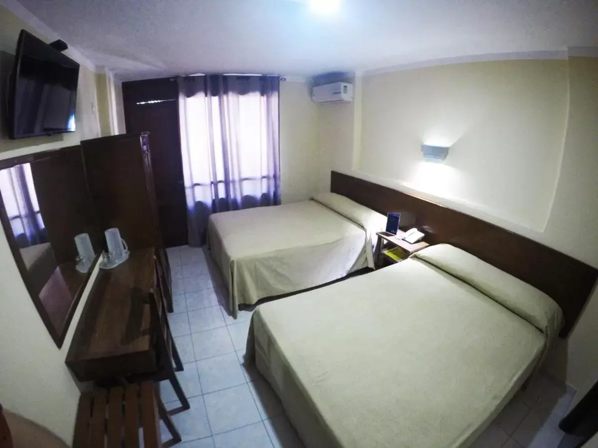 Staff, Bed in Hotel Oriente