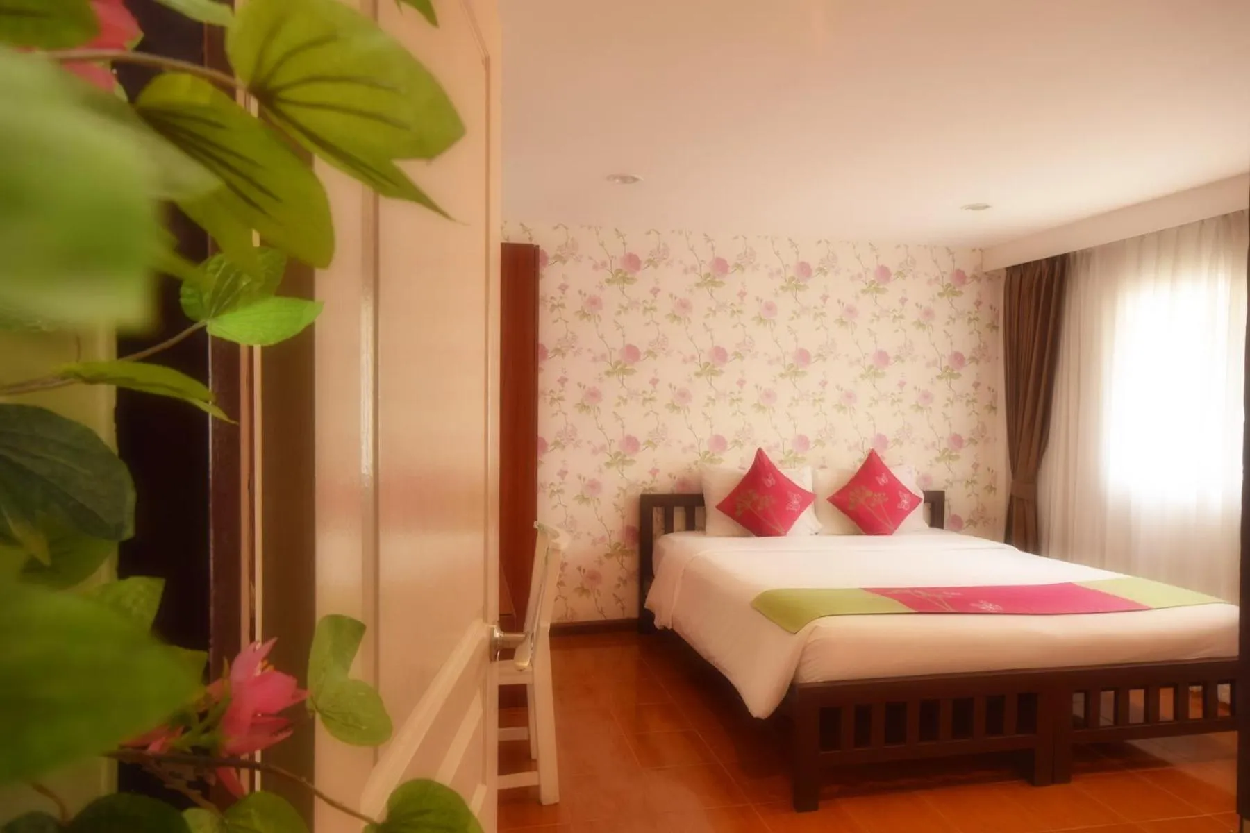 Bed in Blissotel Ratchada