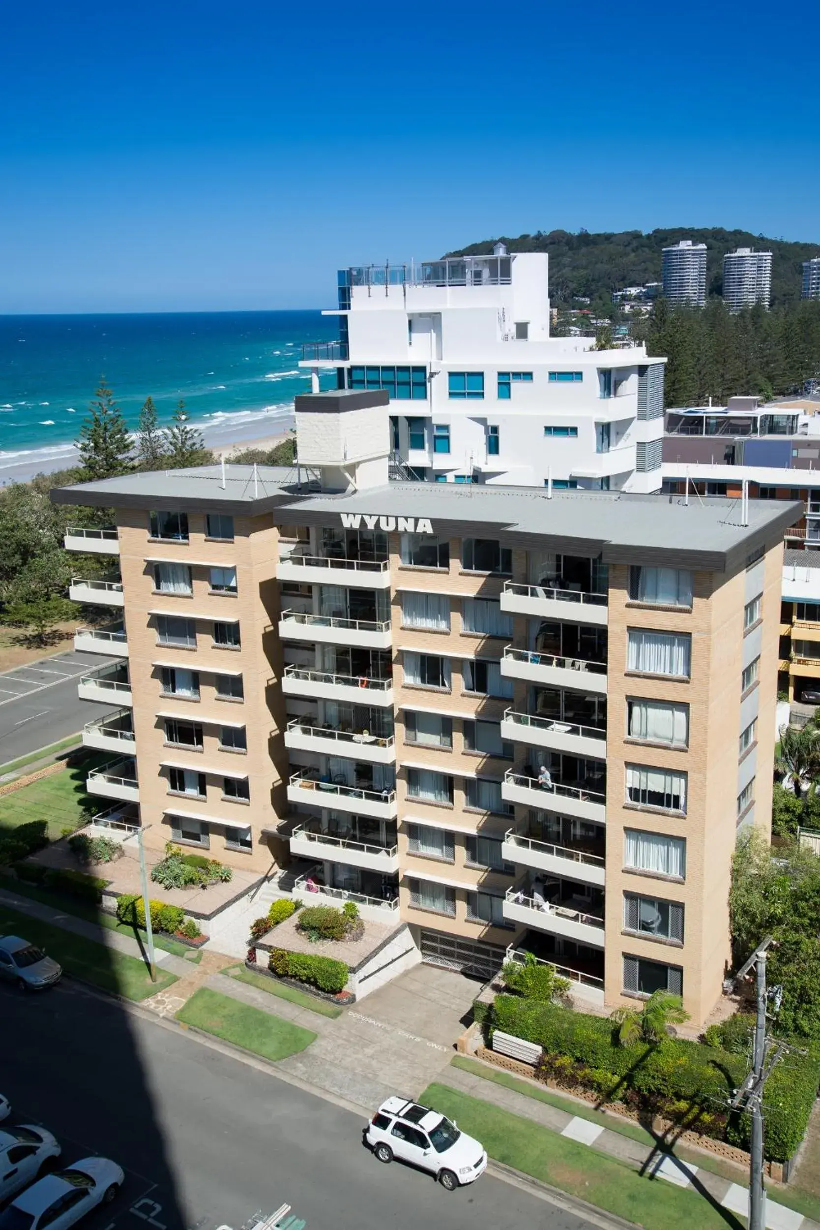 Bird's eye view in Wyuna Beachfront Holiday Apartments