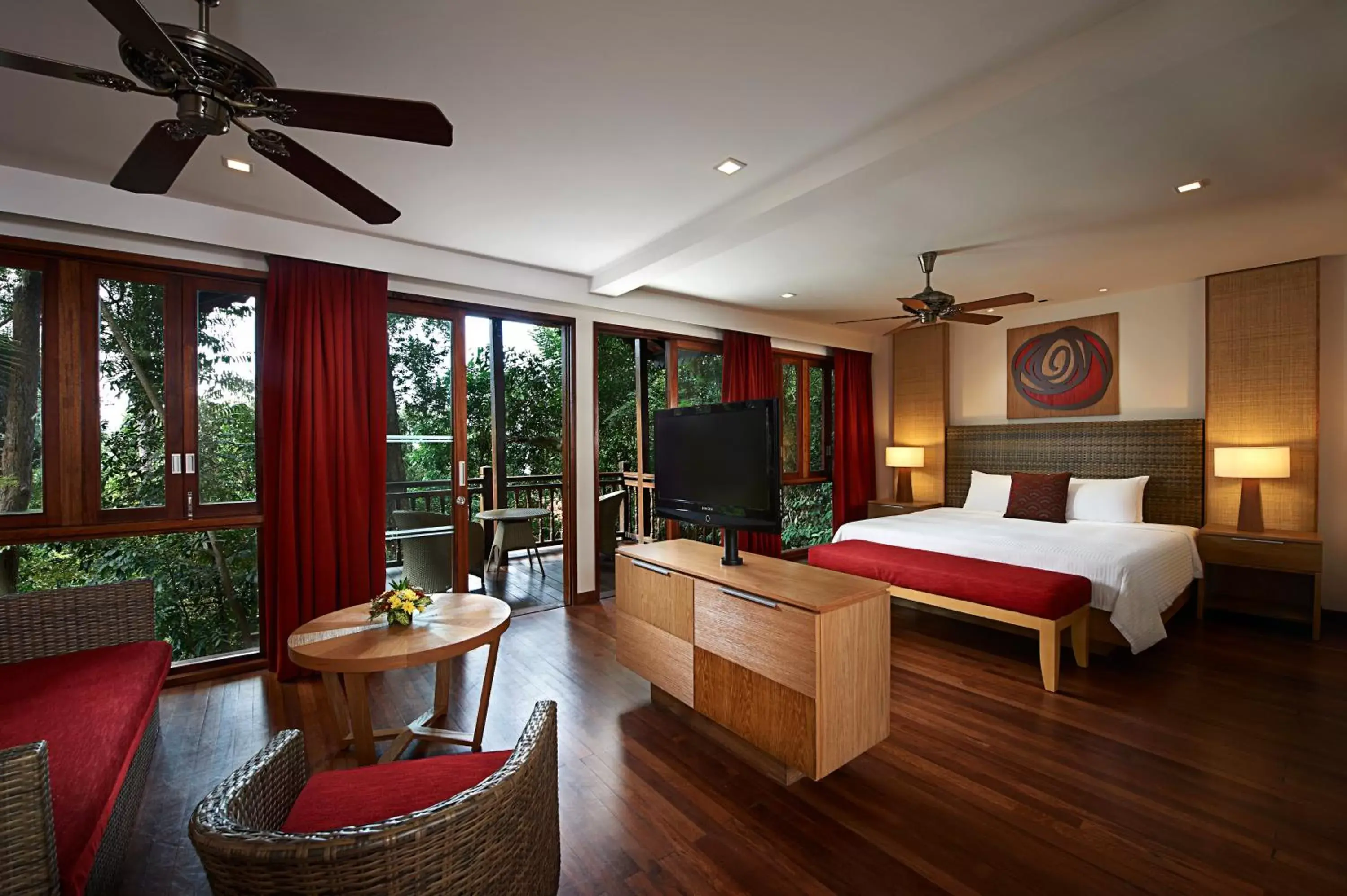 Bed in Berjaya Langkawi Resort