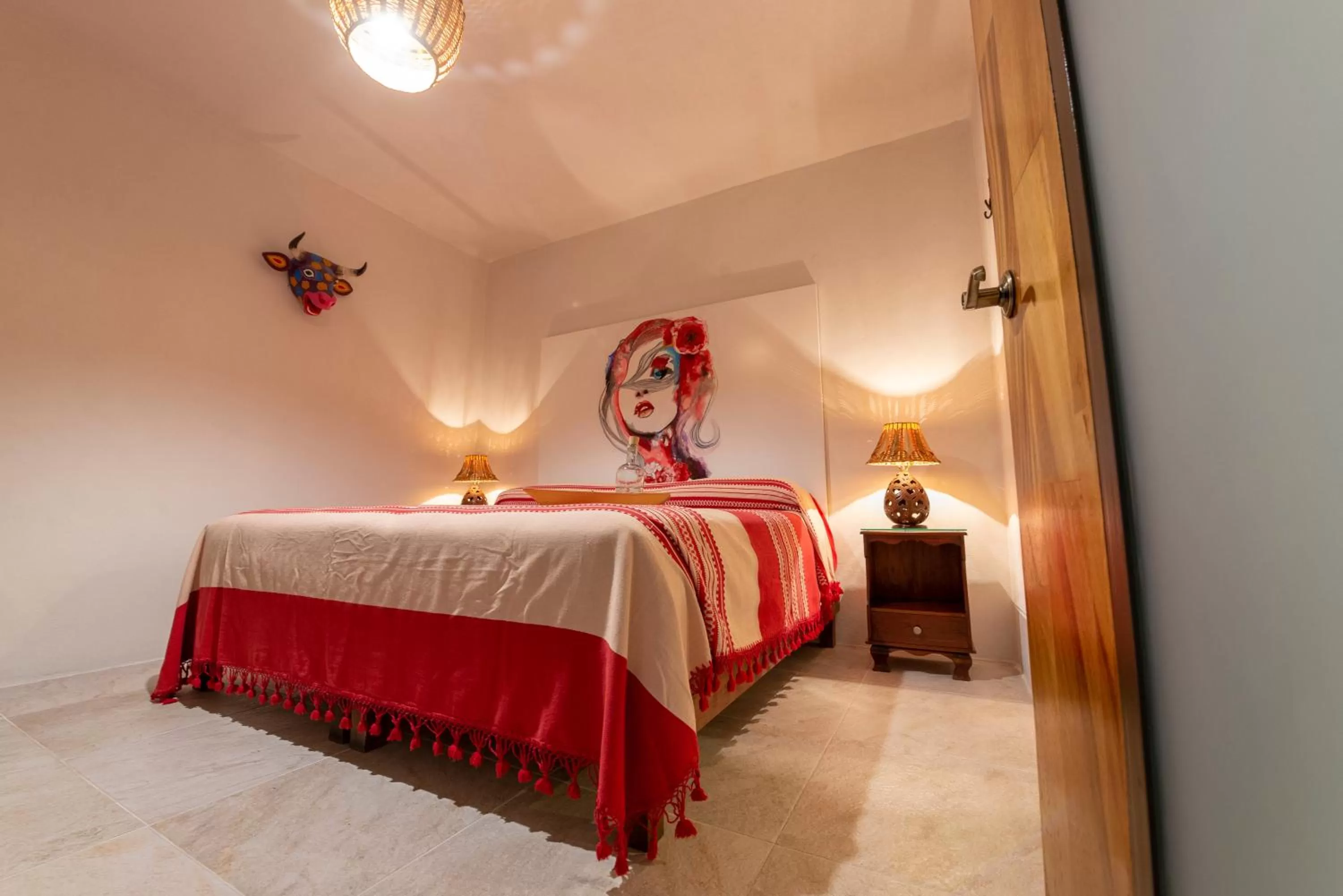 Bed in La Casa Carlota