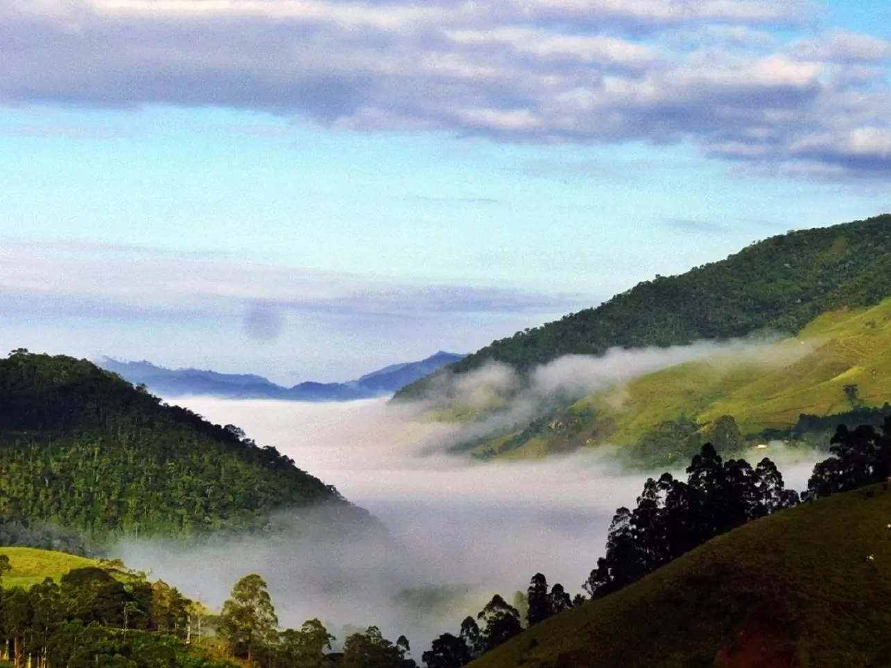 Natural landscape in Pousada Serra do Luar