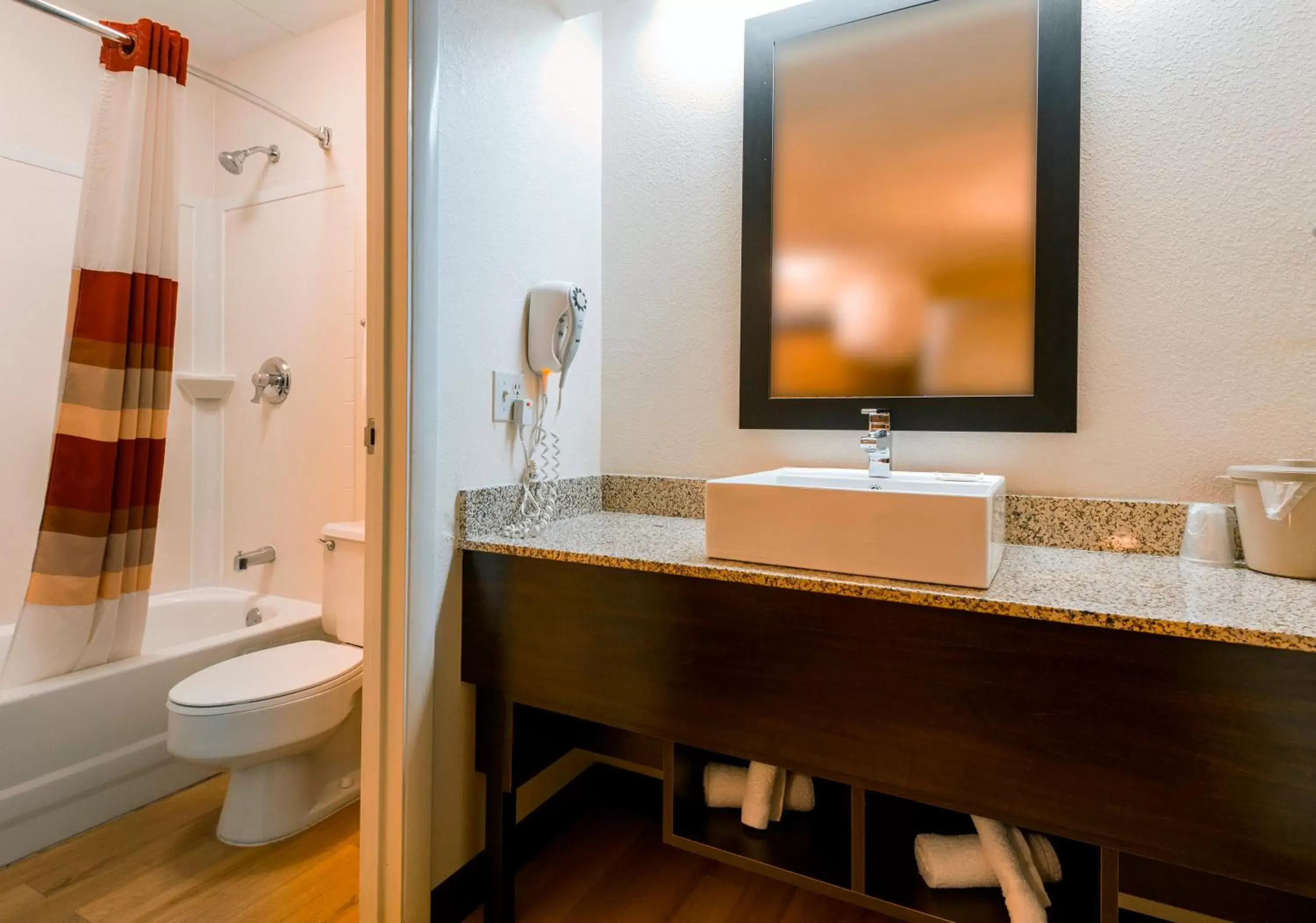 Bathroom in Red Roof Inn PLUS + Boston - Framingham