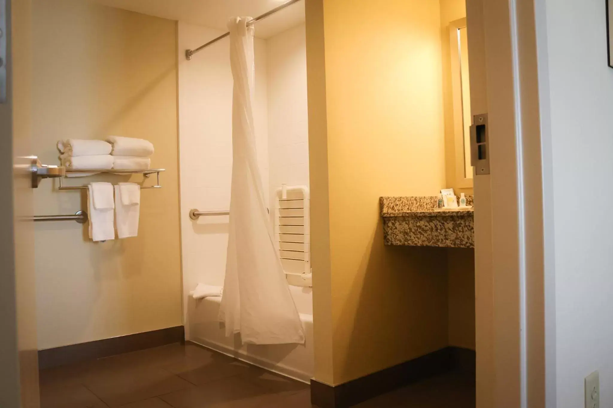 Bathroom in Comfort Suites Bossier City