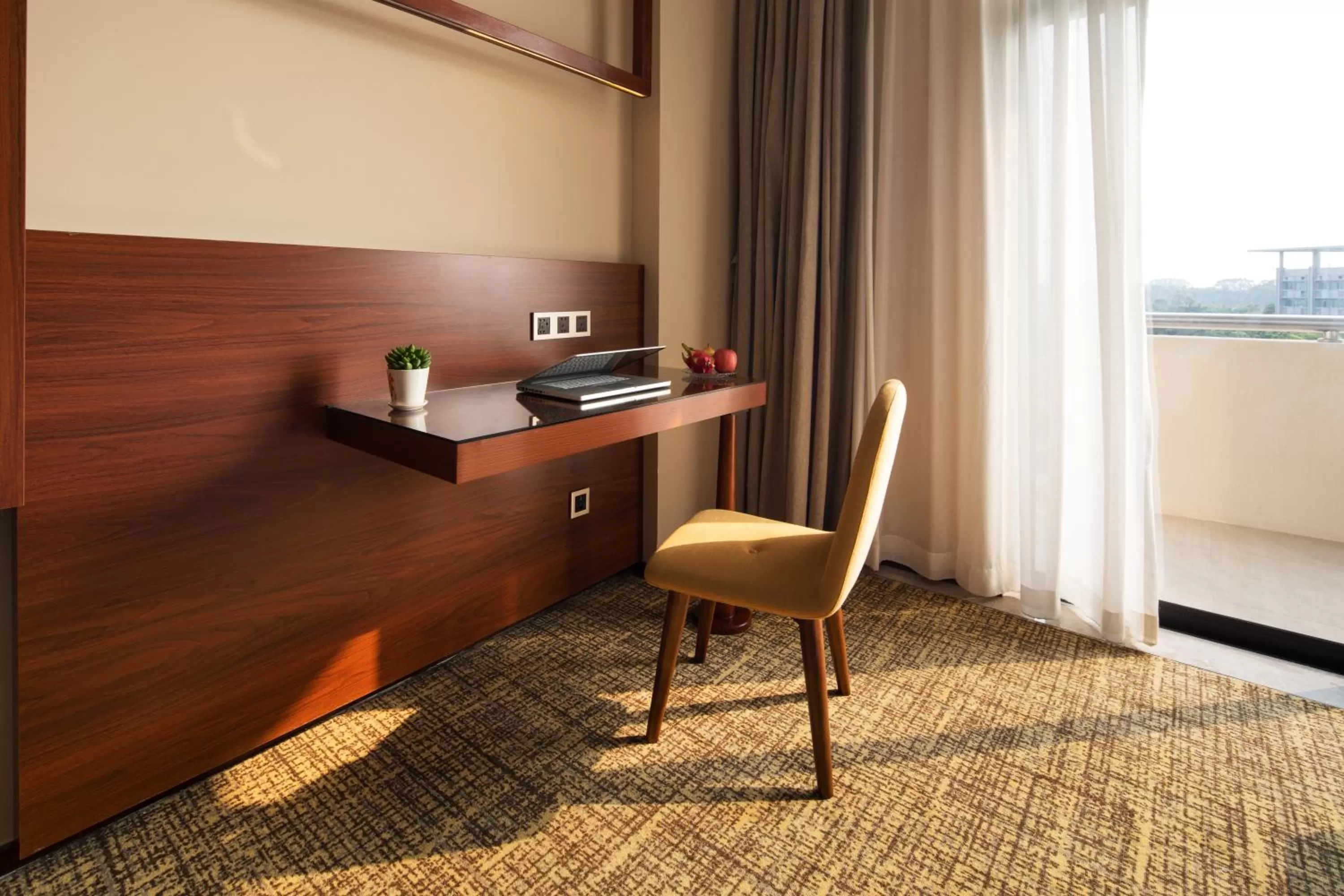 Decorative detail in Ausotel Smart Baiyun International Airport T2