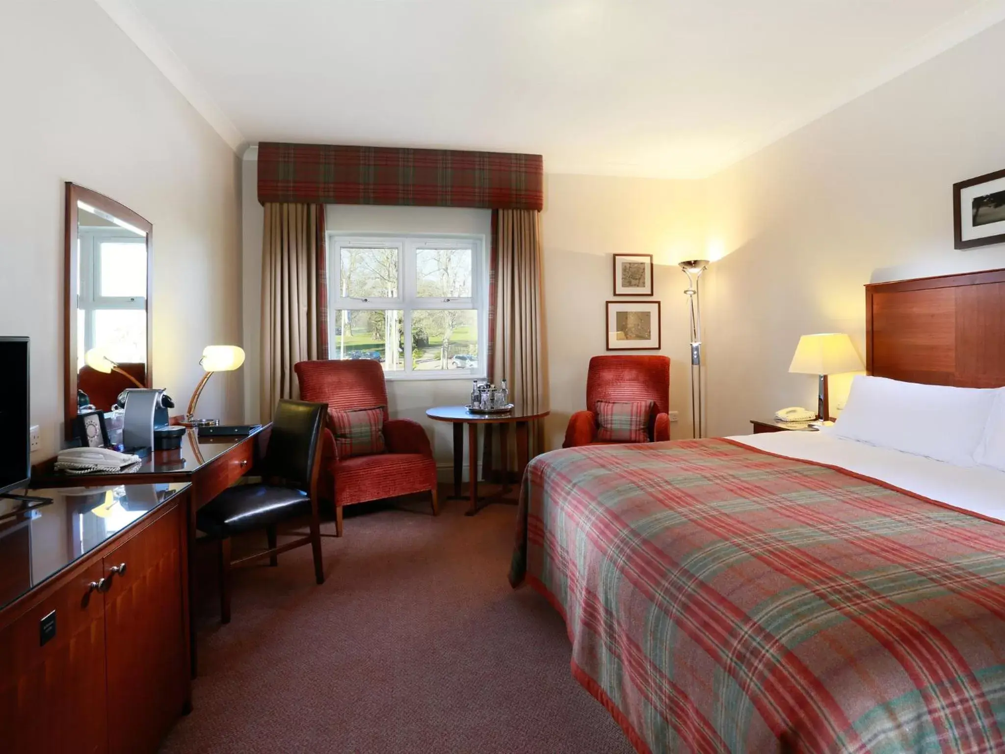 Bedroom in Macdonald Portal Hotel, Golf & Spa Cobblers Cross, Cheshire