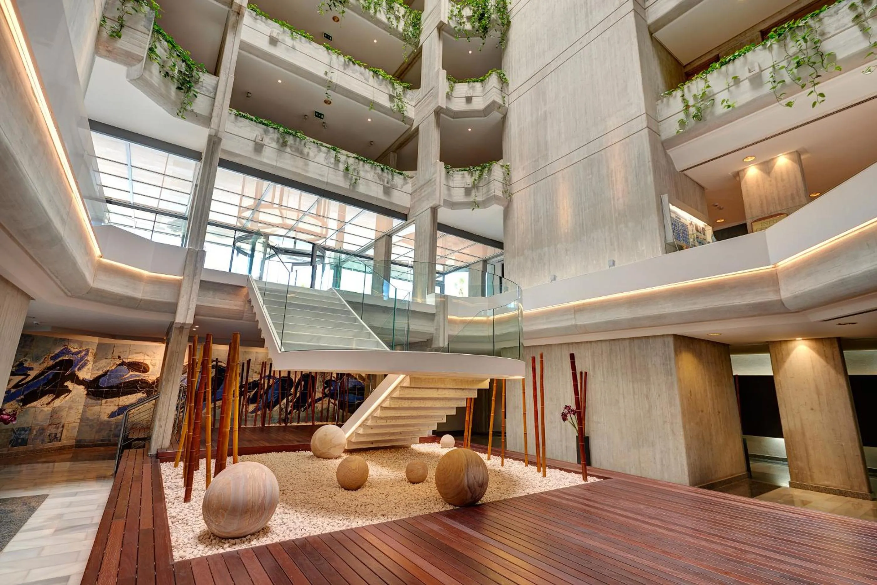 Lobby or reception in Hipotels Mediterraneo Hotel - Adults Only