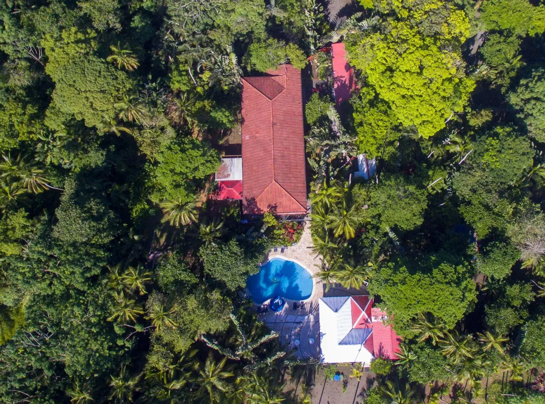 Bird's eye view in Hotel Playa Westfalia