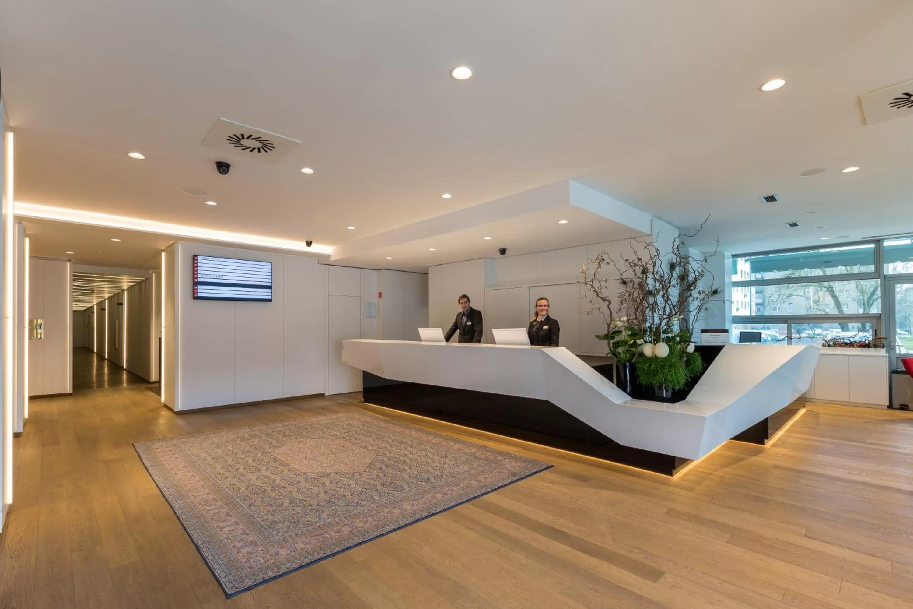 Lobby or reception in M Hotel