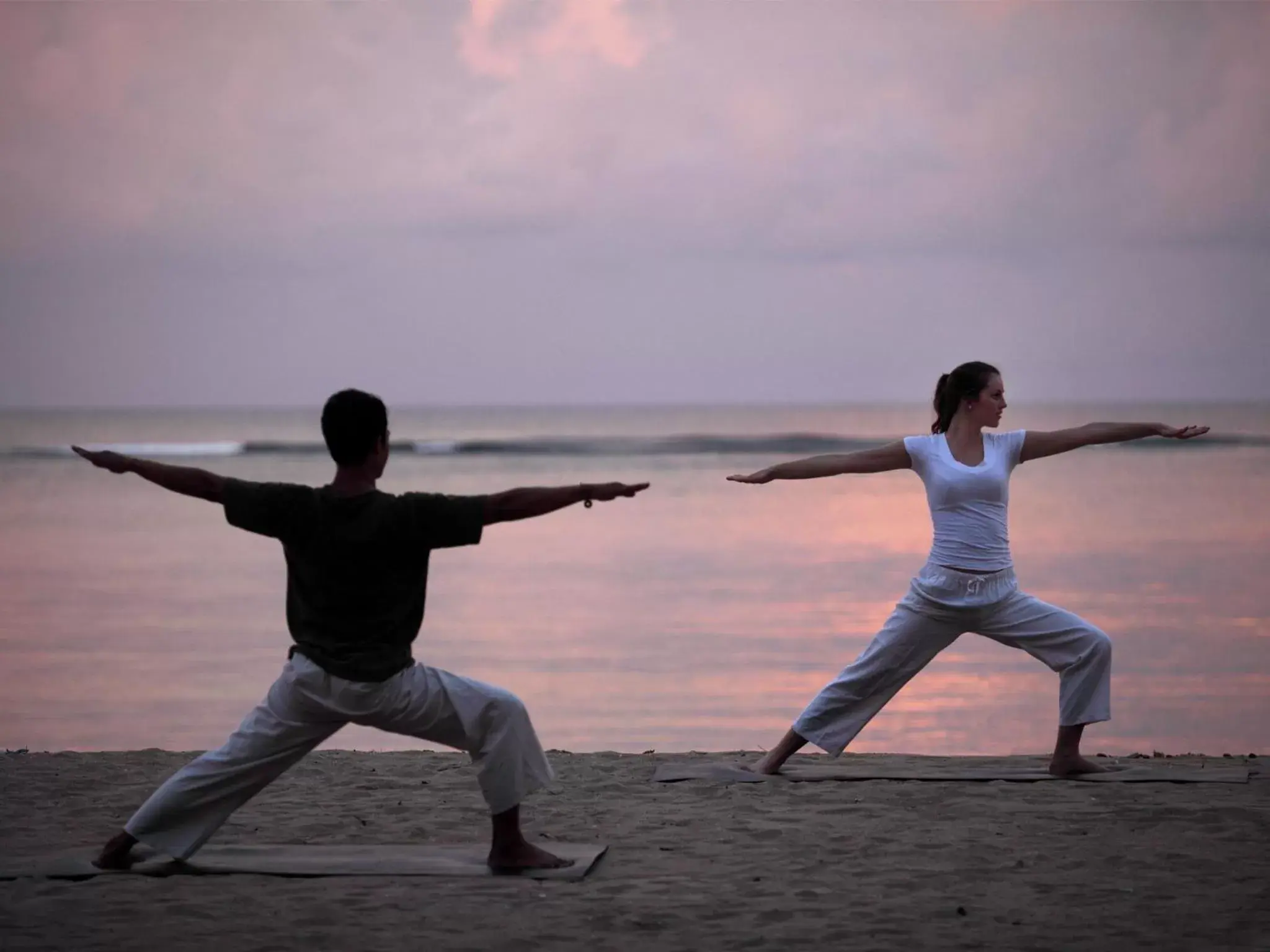 People in Griya Santrian a Beach Resort