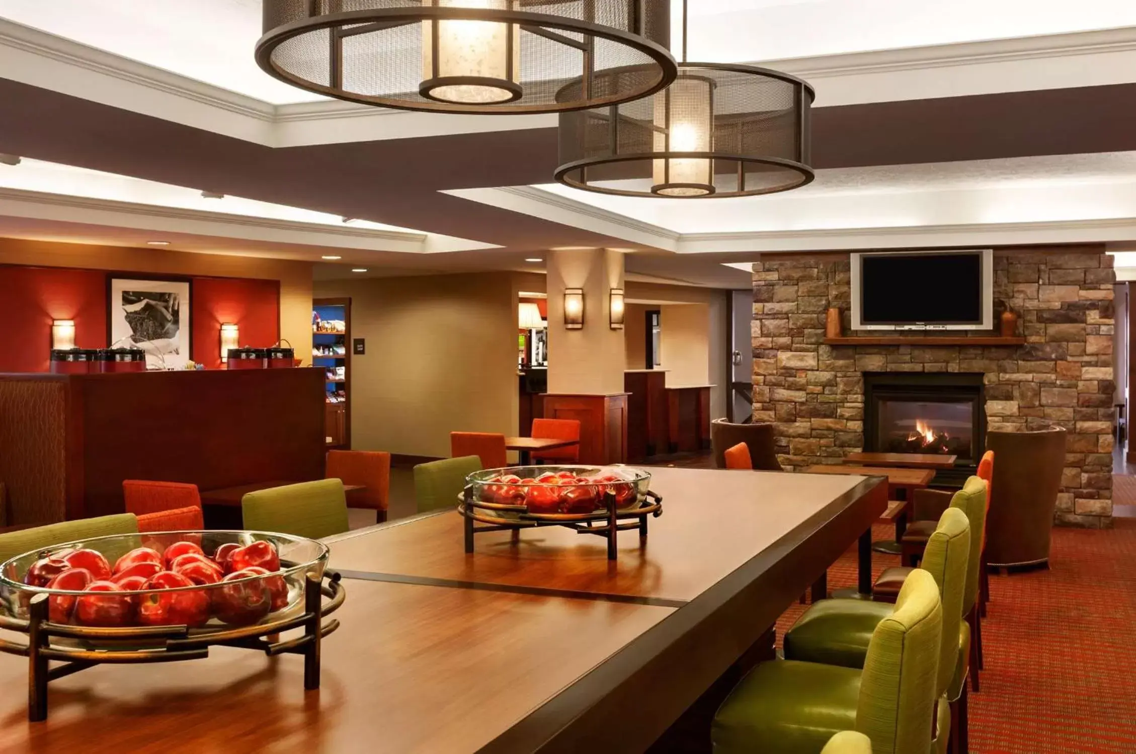 Lobby or reception in Hampton Inn Burlington - Colchester Lobby or reception in Hampton Inn Burlington - Colchester