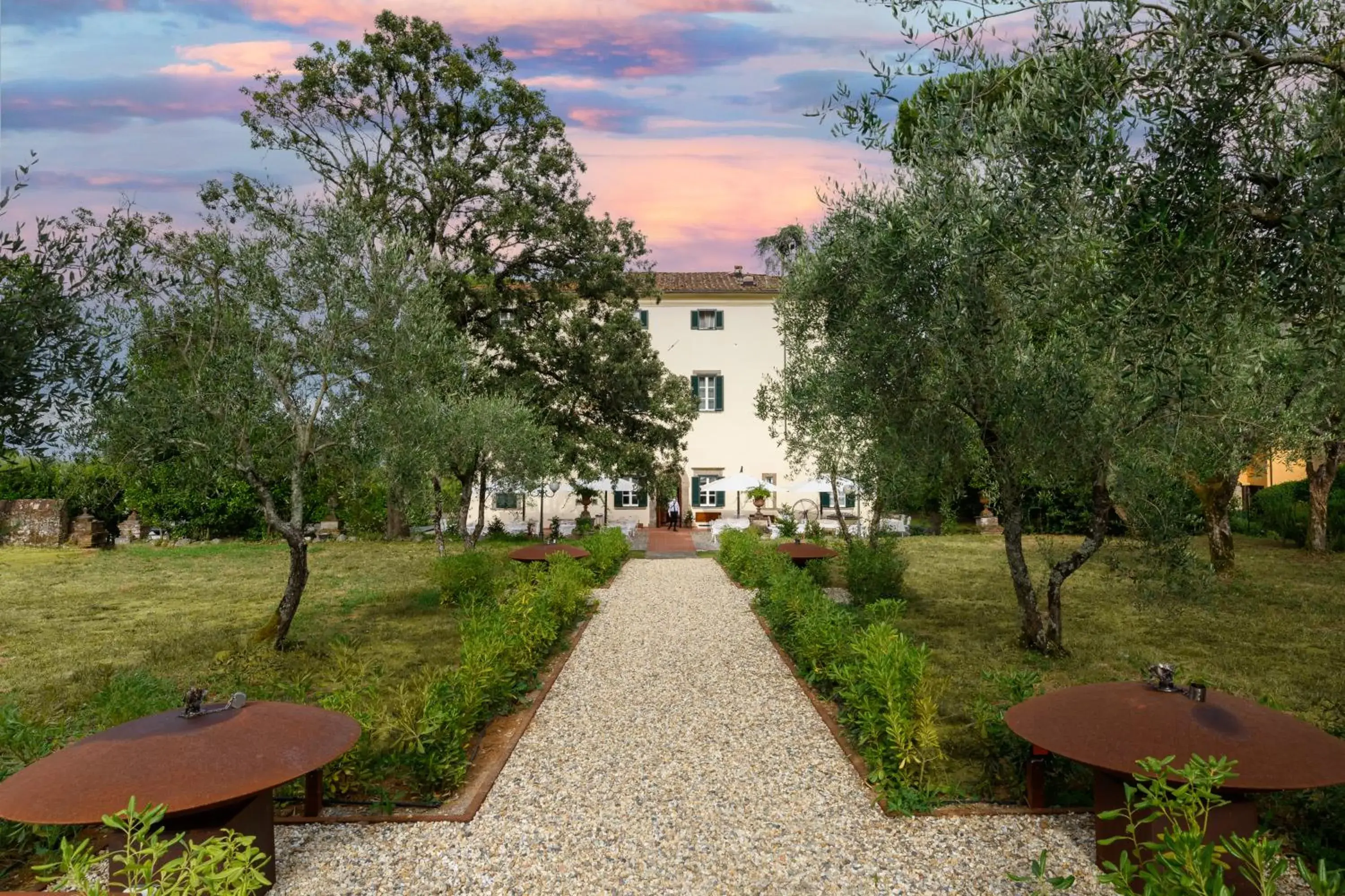 Garden, Property Building in Hotel Villa San Michele