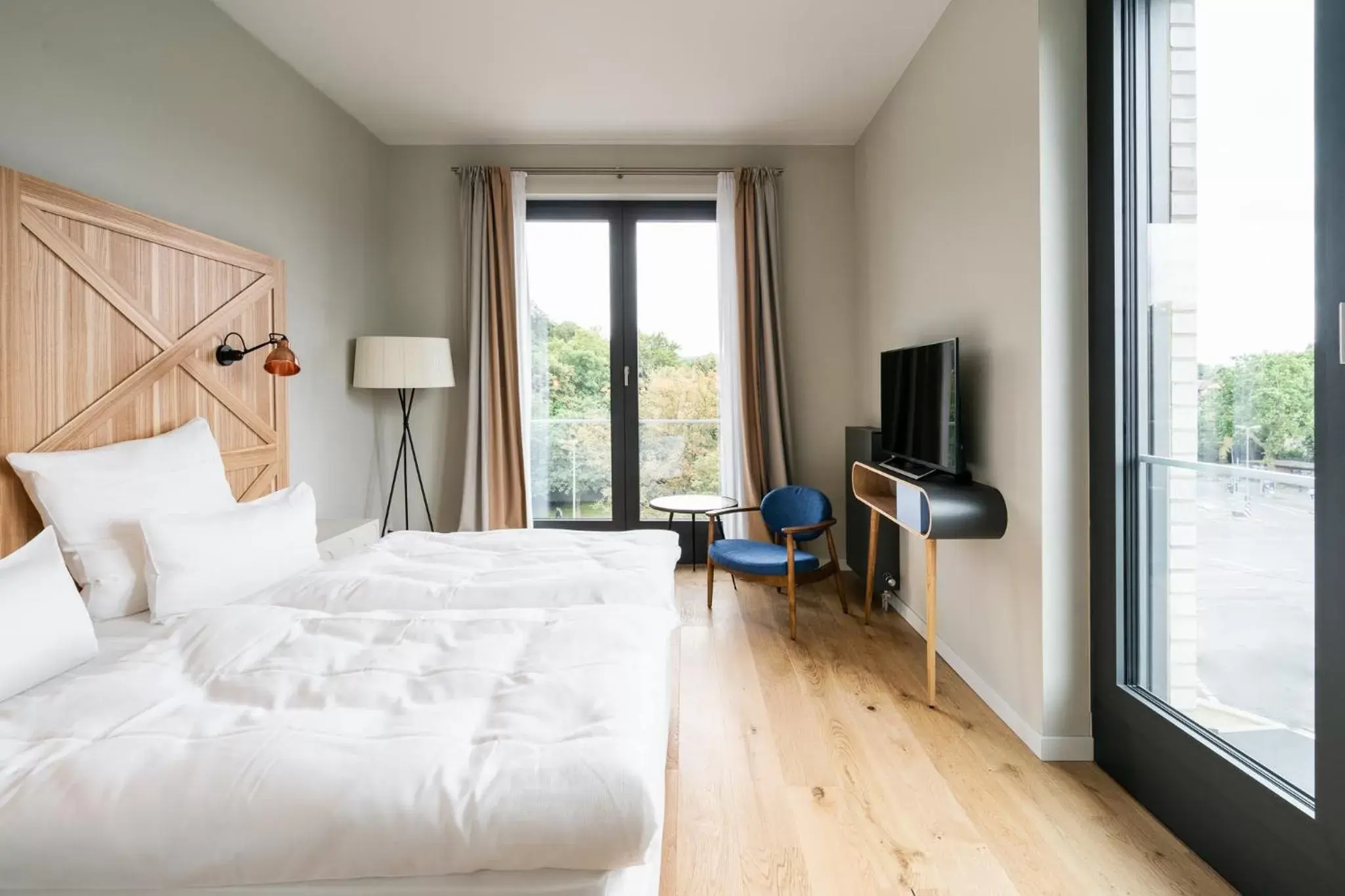 Bedroom, Bed in FREIgeist Göttingen Innenstadt, A Member of Design Hotels Bedroom, Bed in FREIgeist Göttingen Innenstadt, A Member of Design Hotels