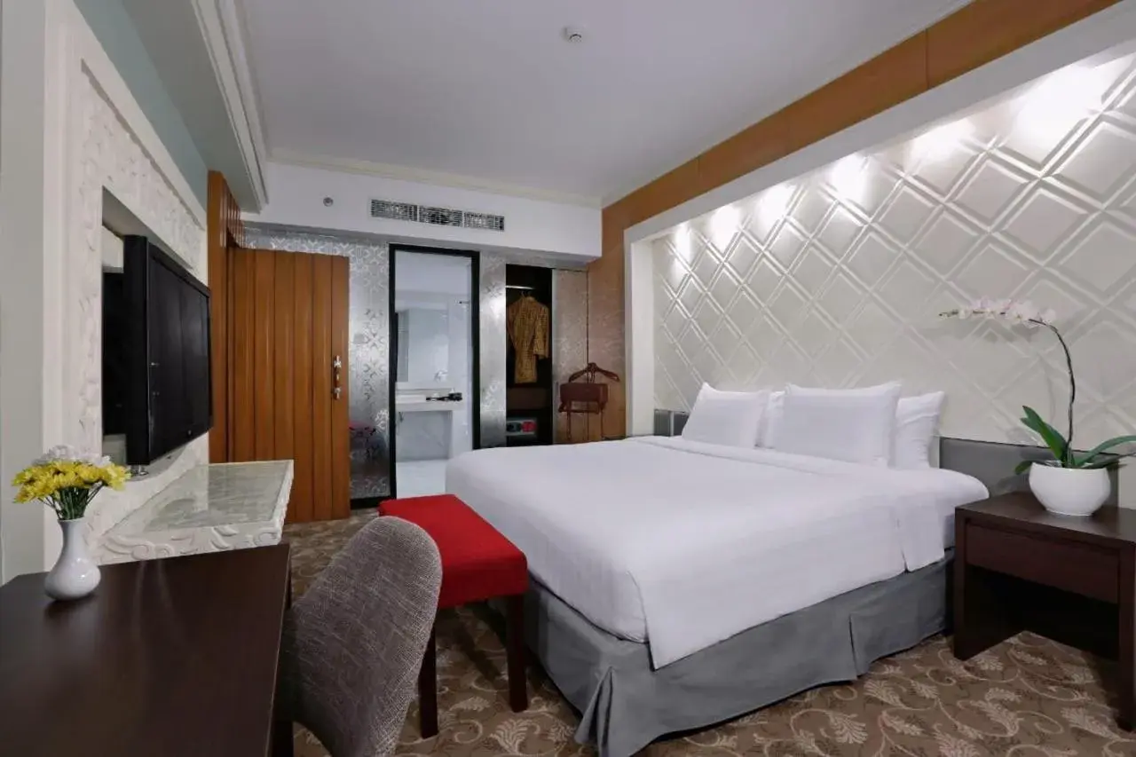 Bed in Atria Hotel Magelang