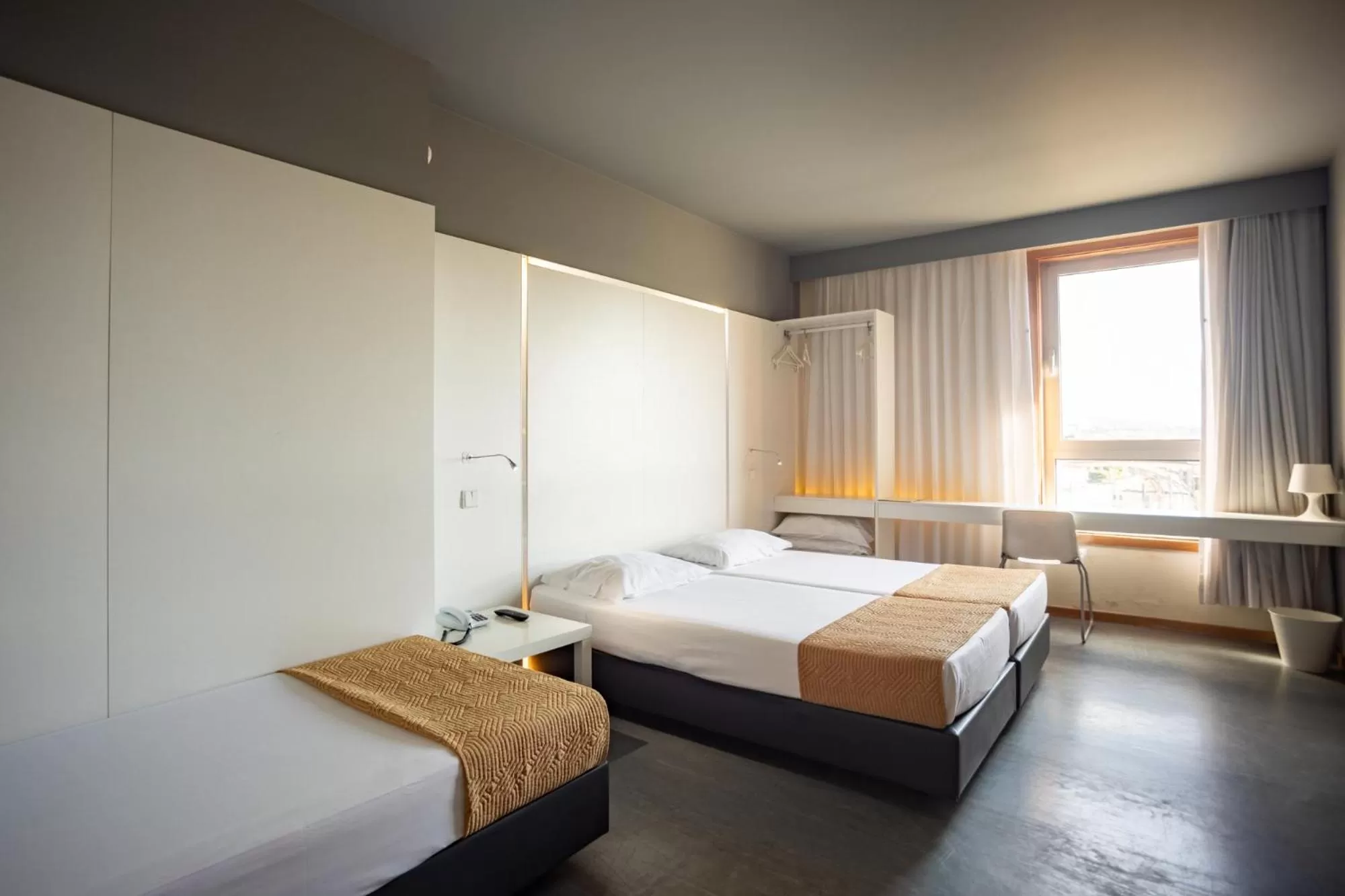 Bedroom, Bed in Basic Braga by Axis