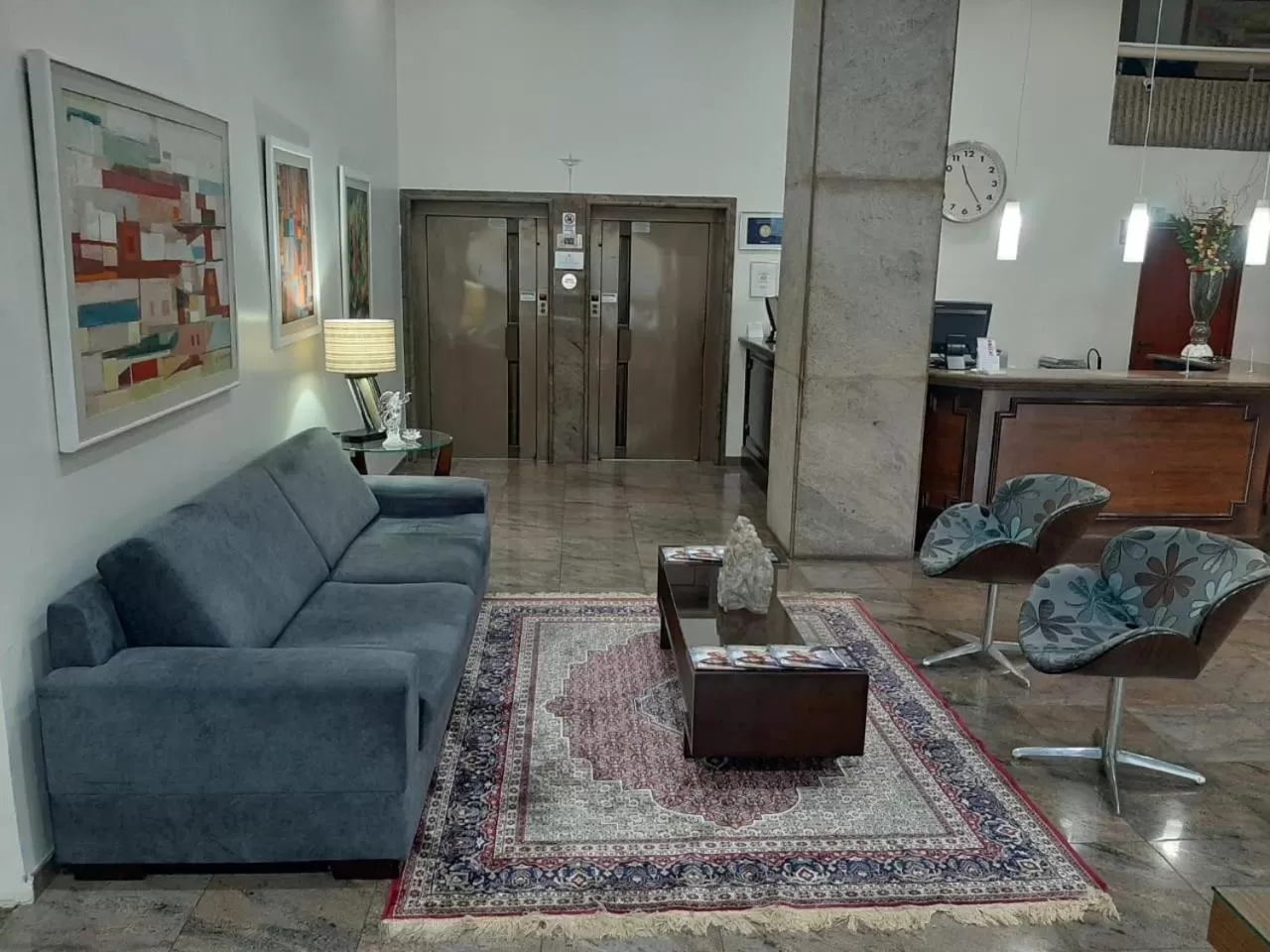 Lobby or reception in Hotel Flat Bassano Vaccarini