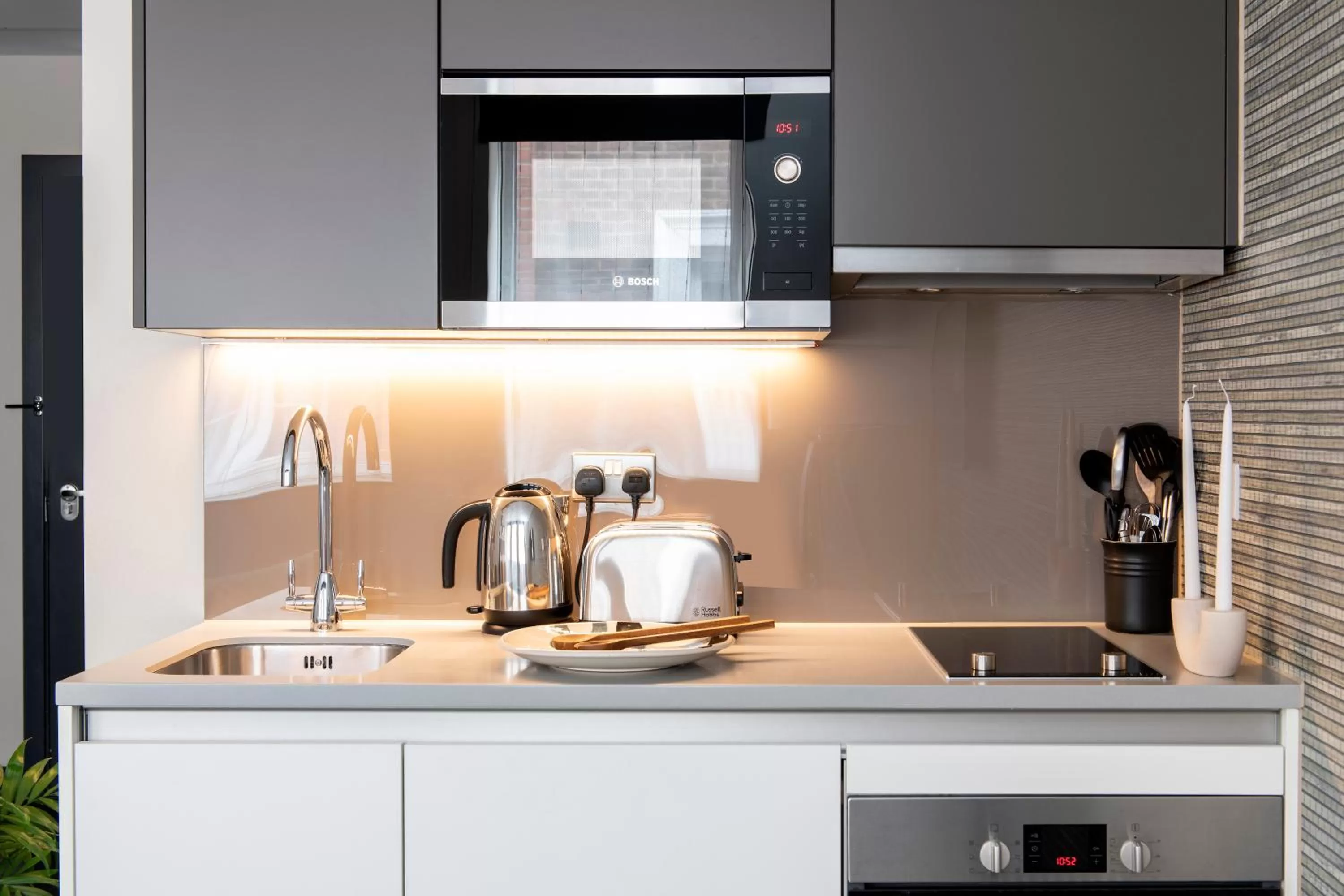 Kitchen or kitchenette in COVE Cannon Street