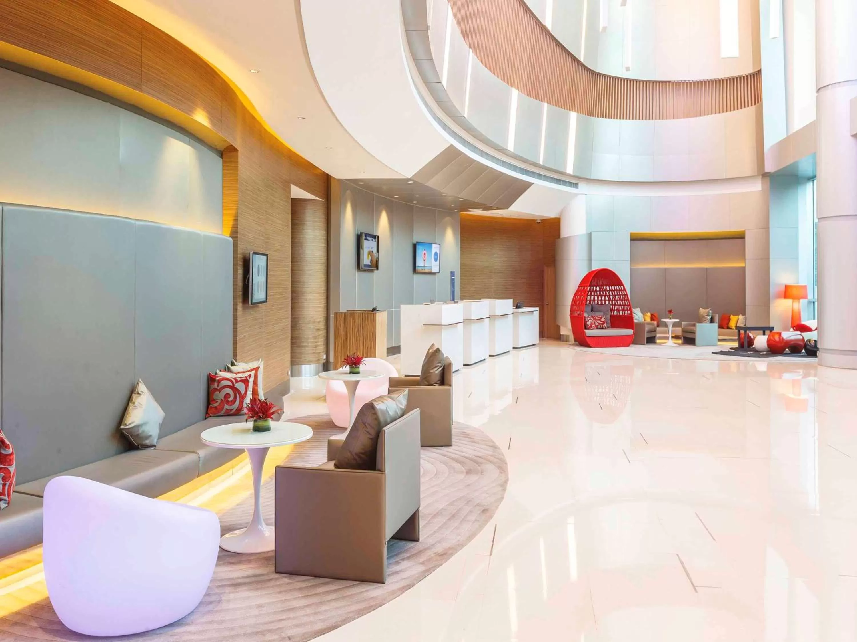 Property building in Novotel Manila Araneta City Hotel